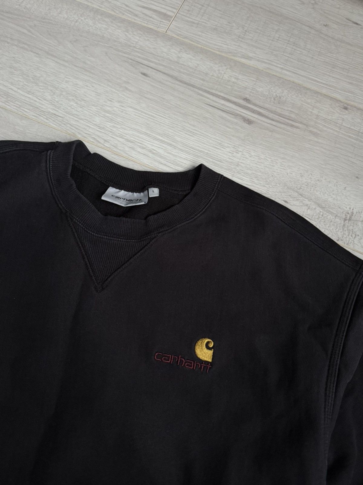 Carhartt Vintage Carhartt Sweatshirt Crewnevk logo Size US L / EU 52-54 / 3 - 2 Thumbnail