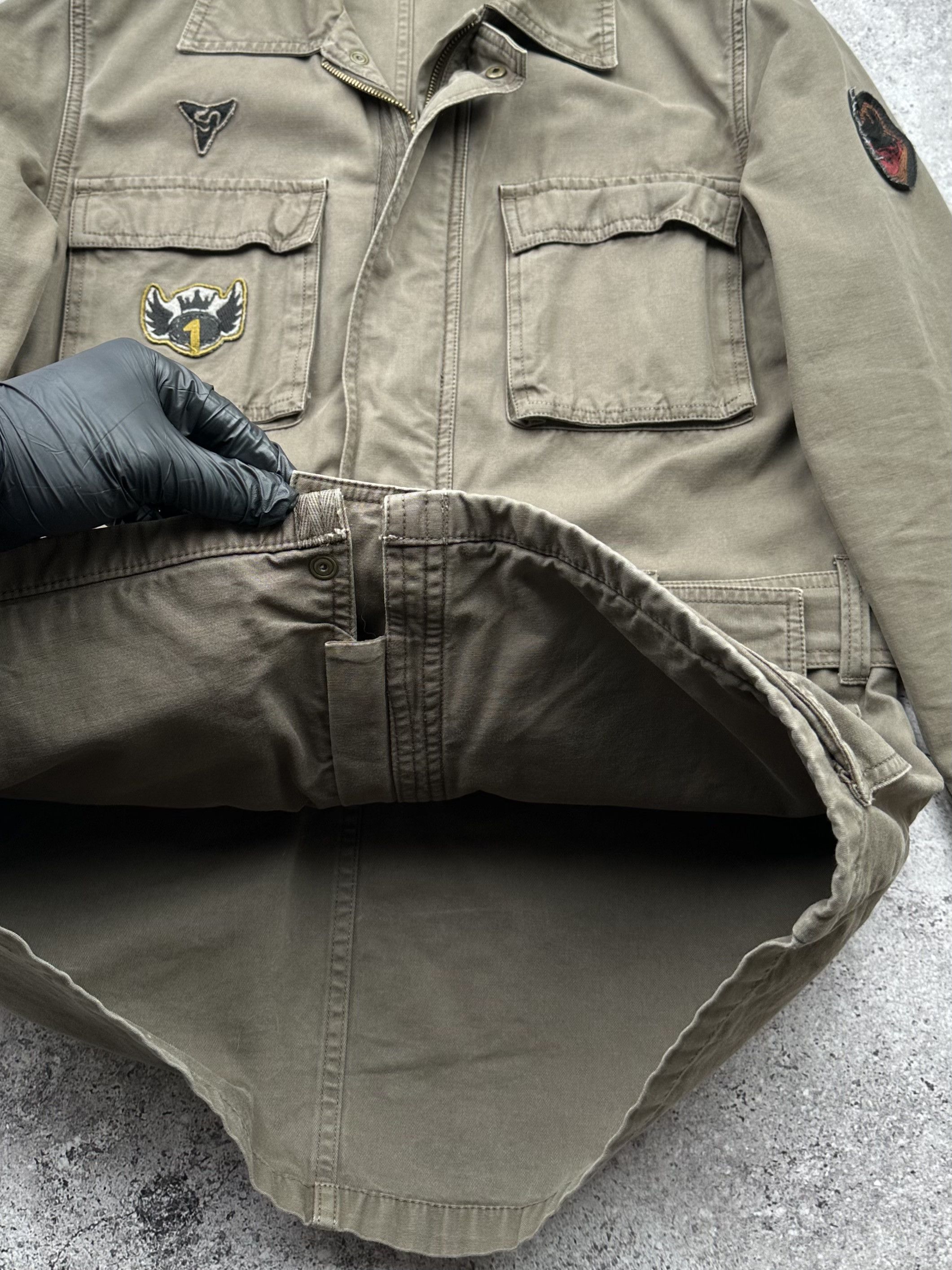 Japanese Brand Vintage Work Jacket With Belt C529(V48) Size US M / EU 48-50 / 2 - 5 Thumbnail
