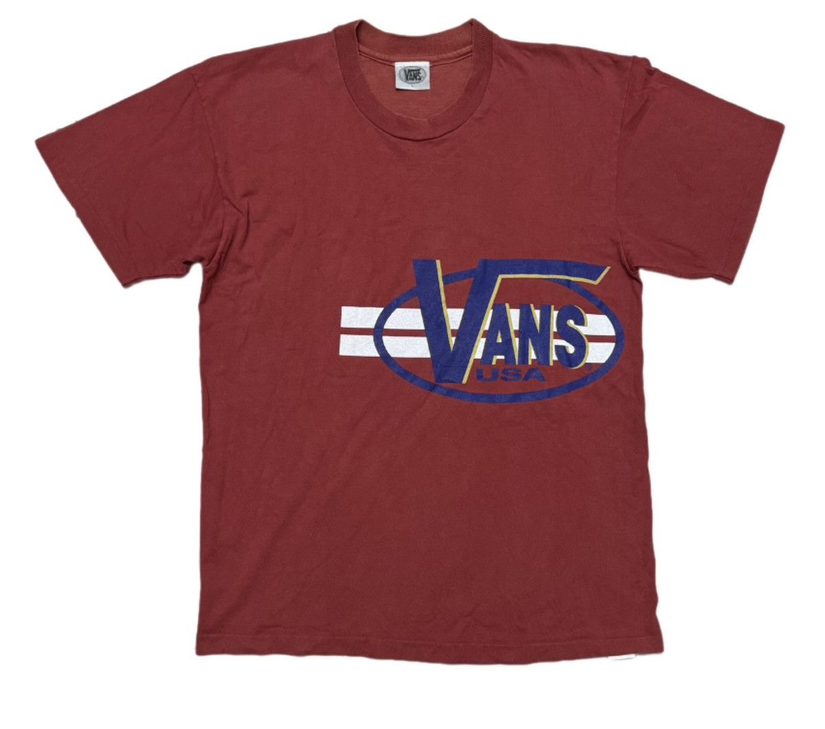 Vans × Vintage Vintage VANS USA Streetwear Shirt Size US L / EU 52-54 / 3 - 1 Thumbnail