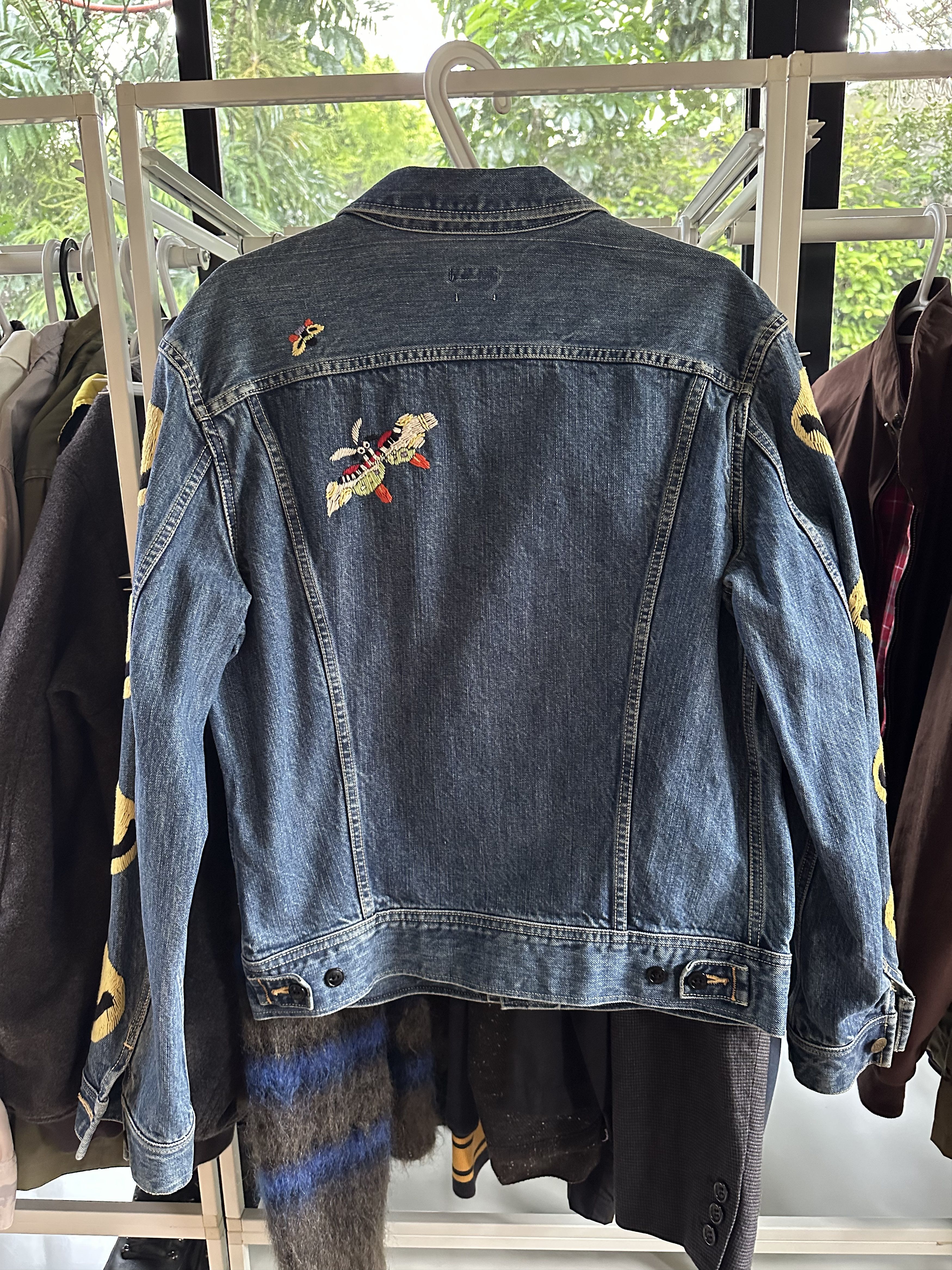 Kapital Kapital Smiley Denim Jacket Size US M / EU 48-50 / 2 - 2 Thumbnail