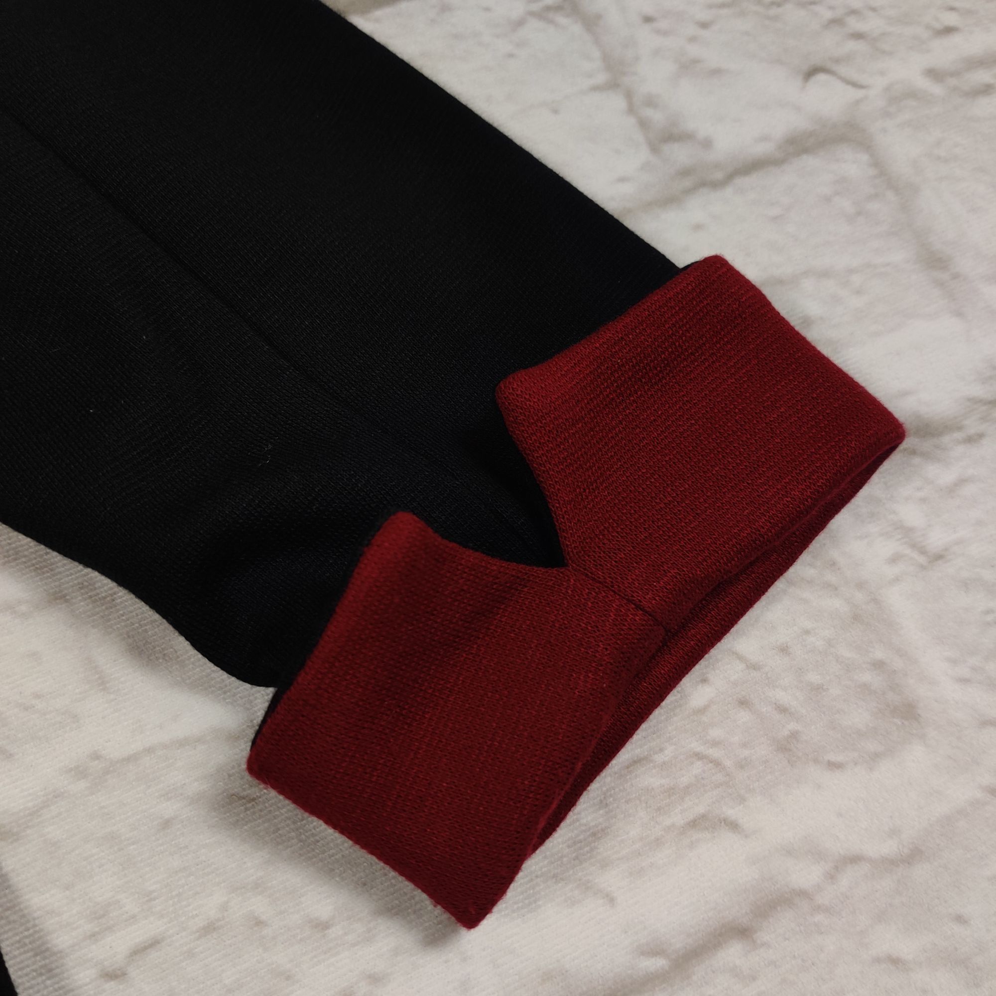 Vintage Sag Harbor Petite M Black Red Contrast Trim Button Front Bla Size M / US 6-8 / IT 42-44 - 7 Thumbnail