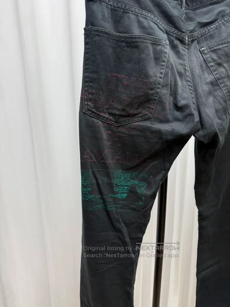 Undercover Undercover size 2 06 SS T embroidered printed trousers Size US 28 / EU 44 - 6 Thumbnail