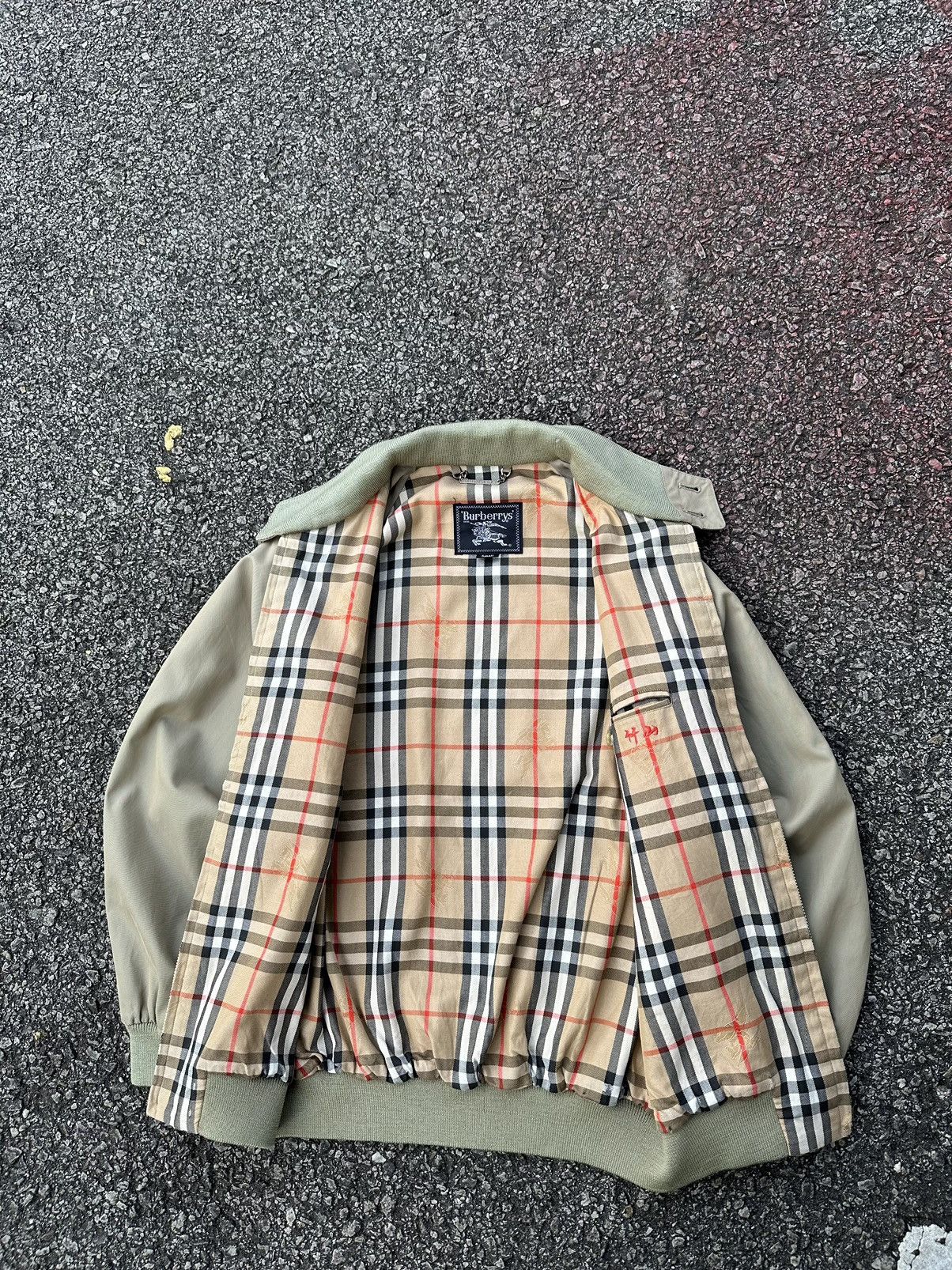Burberry 👹Vintage Burberrys Prorsum Novacheck Lined Bomber Jacket Size US S / EU 44-46 / 1 - 6 Thumbnail