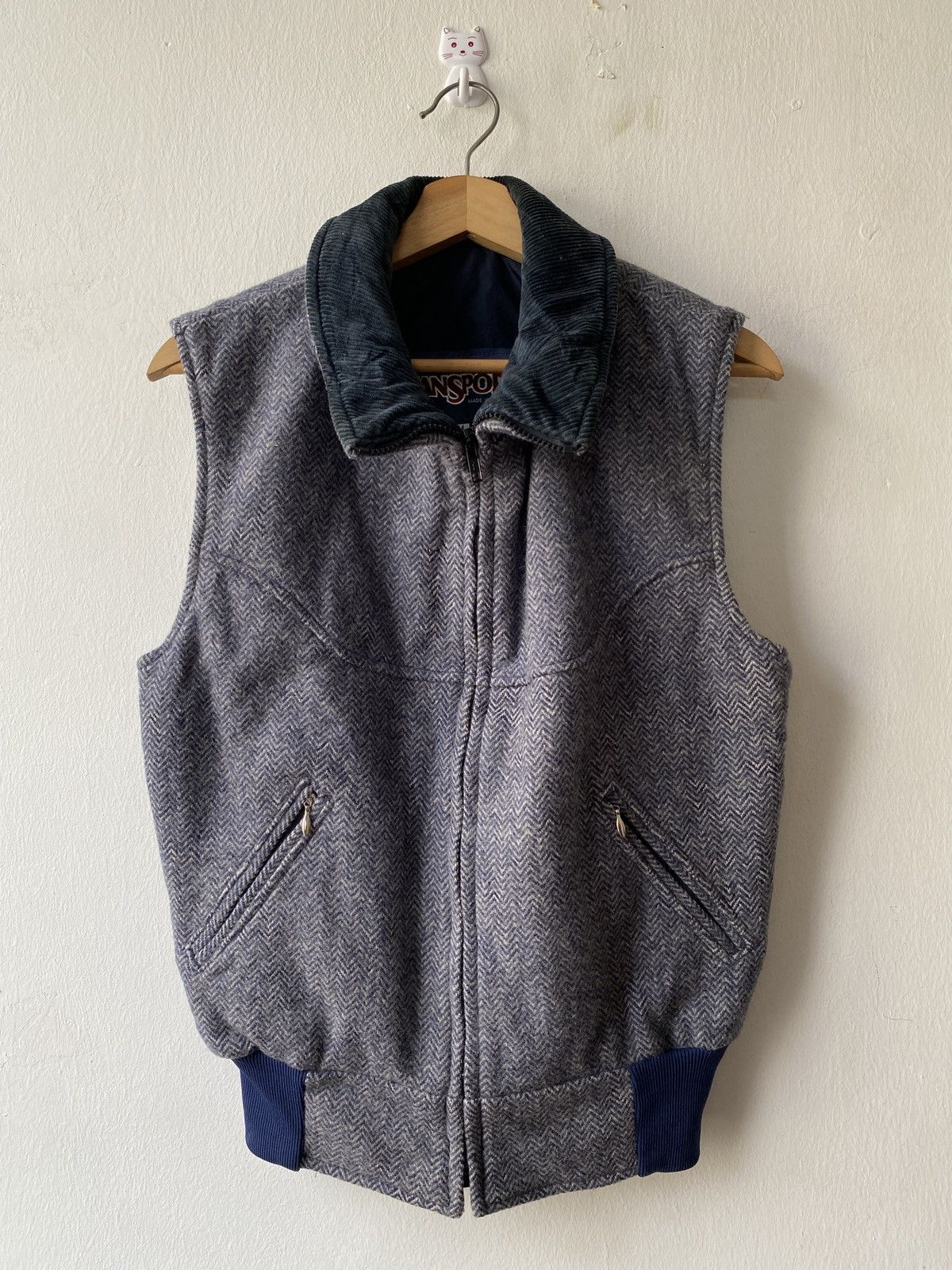 Jansport Vintage 90’s Jansport Wool Zipper Vest Size US M / EU 48-50 / 2 - 3 Thumbnail