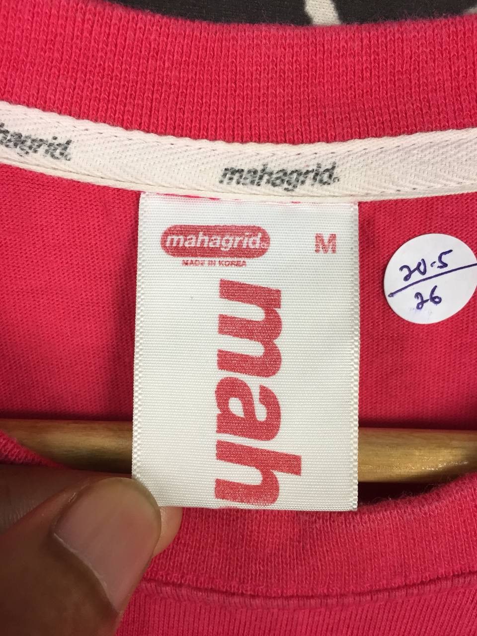 Other Mahagrid MGD Design Studio Korean Brand Spell Out Logo Tee Size US M / EU 48-50 / 2 - 8 Thumbnail