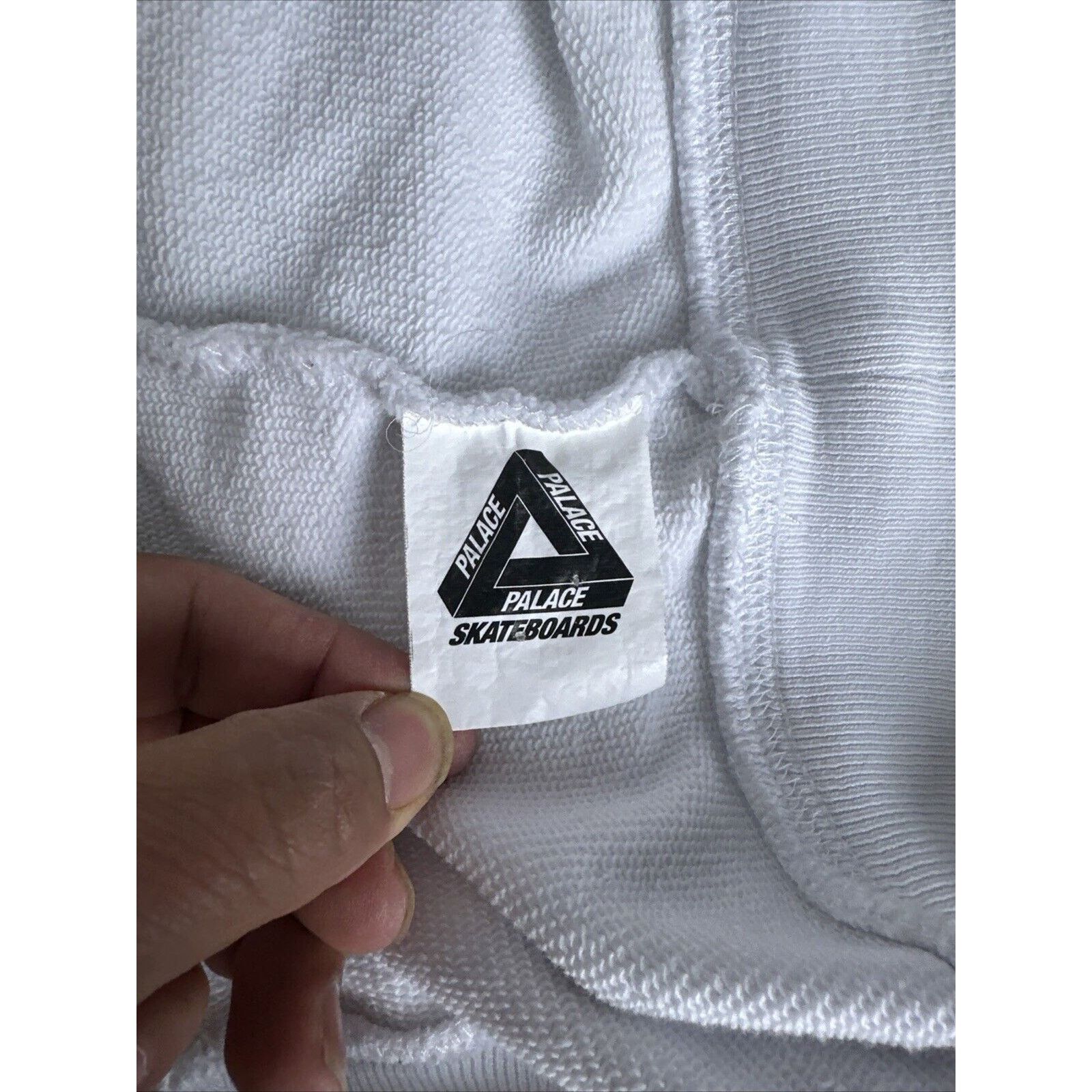 Palace Palace Ergochronic Hoodie White Sweatshirt Men’s Size M Size US M / EU 48-50 / 2 - 6 Thumbnail
