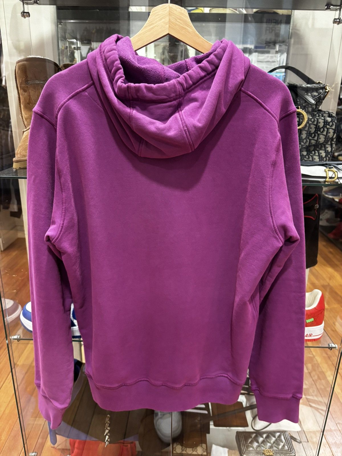 Stone Island Stone Island Magenta Hoodie Size US L / EU 52-54 / 3 - 2 Thumbnail