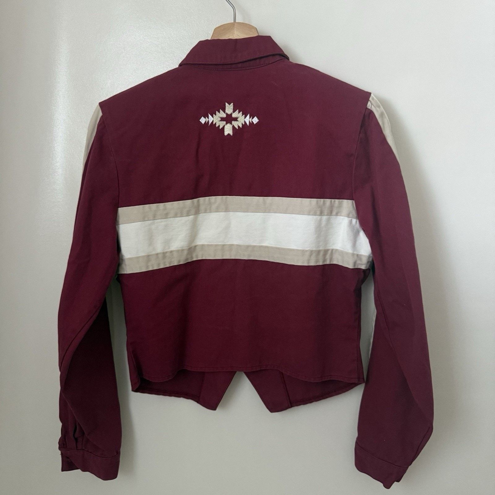 Other Vtg 80’s Western Cropped Embroidered Rodeo Barrel Racer Top Size S / US 4 / IT 40 - 2 Thumbnail