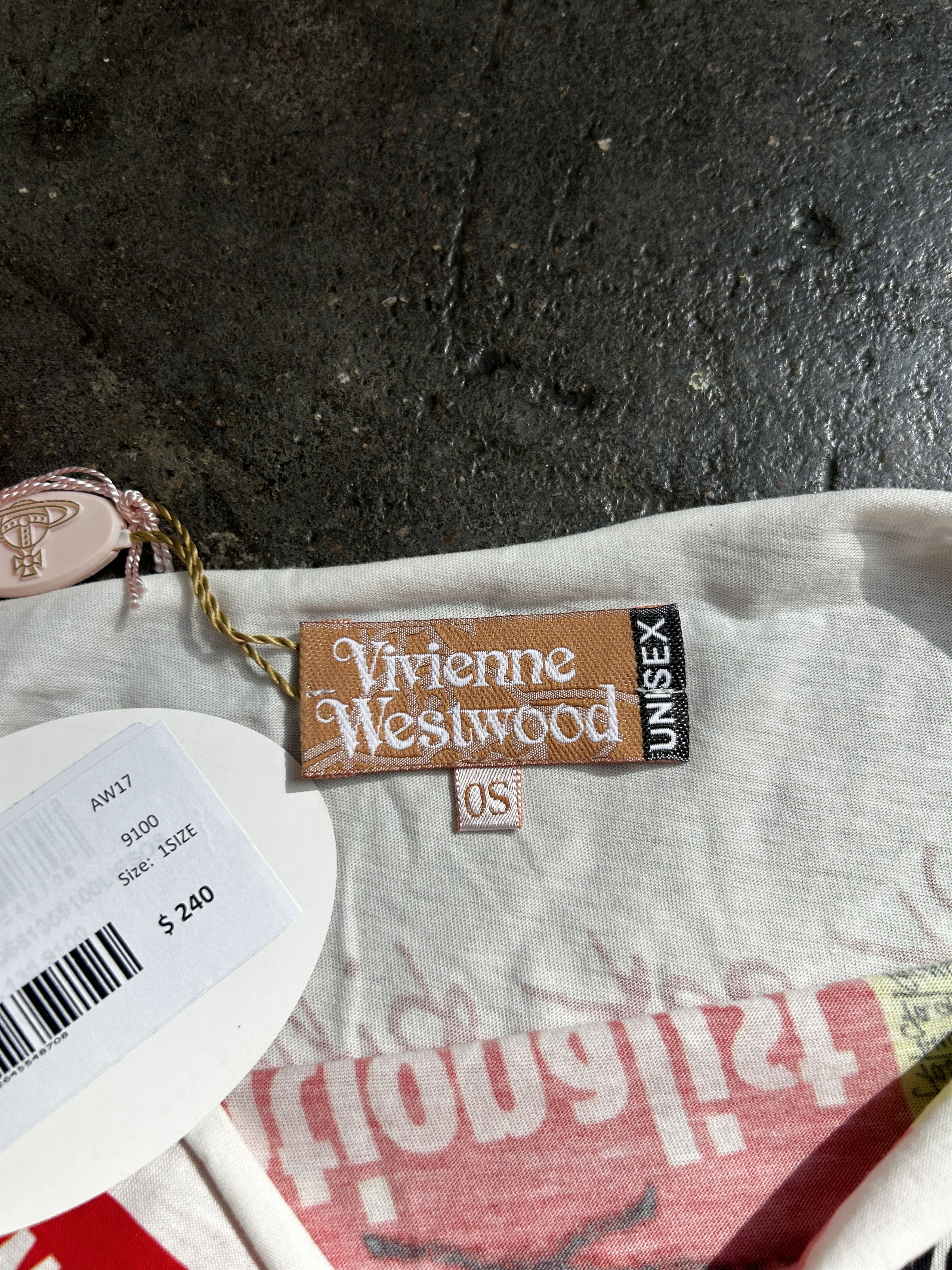 Vivienne Westwood Brand New w/ Tags 240$ China Square T Shirt AW 2017 Size US M / EU 48-50 / 2 - 4 Thumbnail