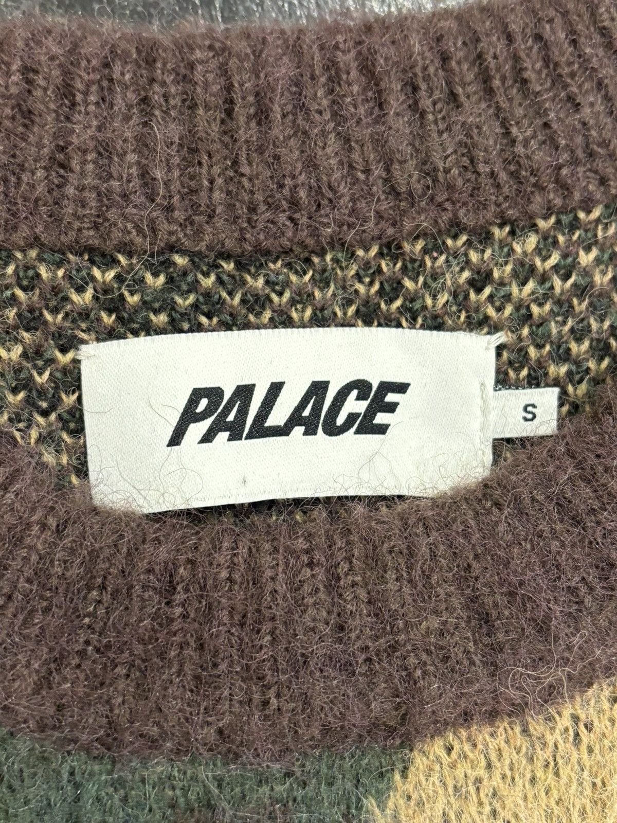 Palace Palace Hairy Camo Knit Sweater Size US S / EU 44-46 / 1 - 4 Thumbnail