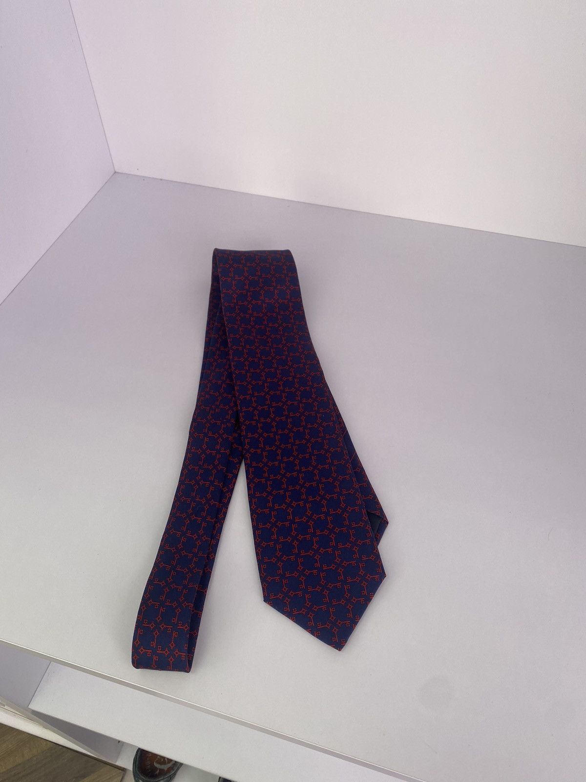 Lanvin × Vintage Vintage Lanvin Silk Tie Size ONE SIZE - 1 Thumbnail