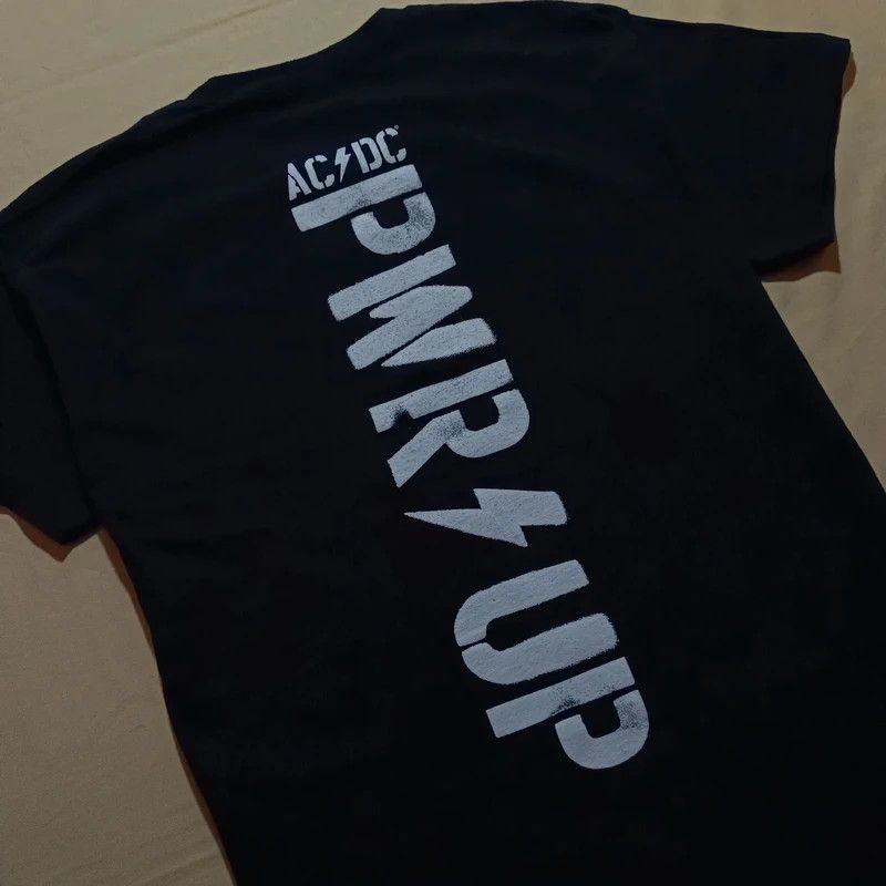 AC/DC AC/DC Pwr Up Tour Official Merch Black Tshirt M Size US L / EU 52-54 / 3 - 12 Thumbnail