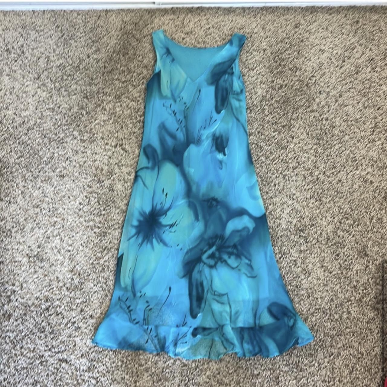 Vintage Beautiful Vintage Floral Dress Size S / US 4 / IT 40 - 5 Thumbnail