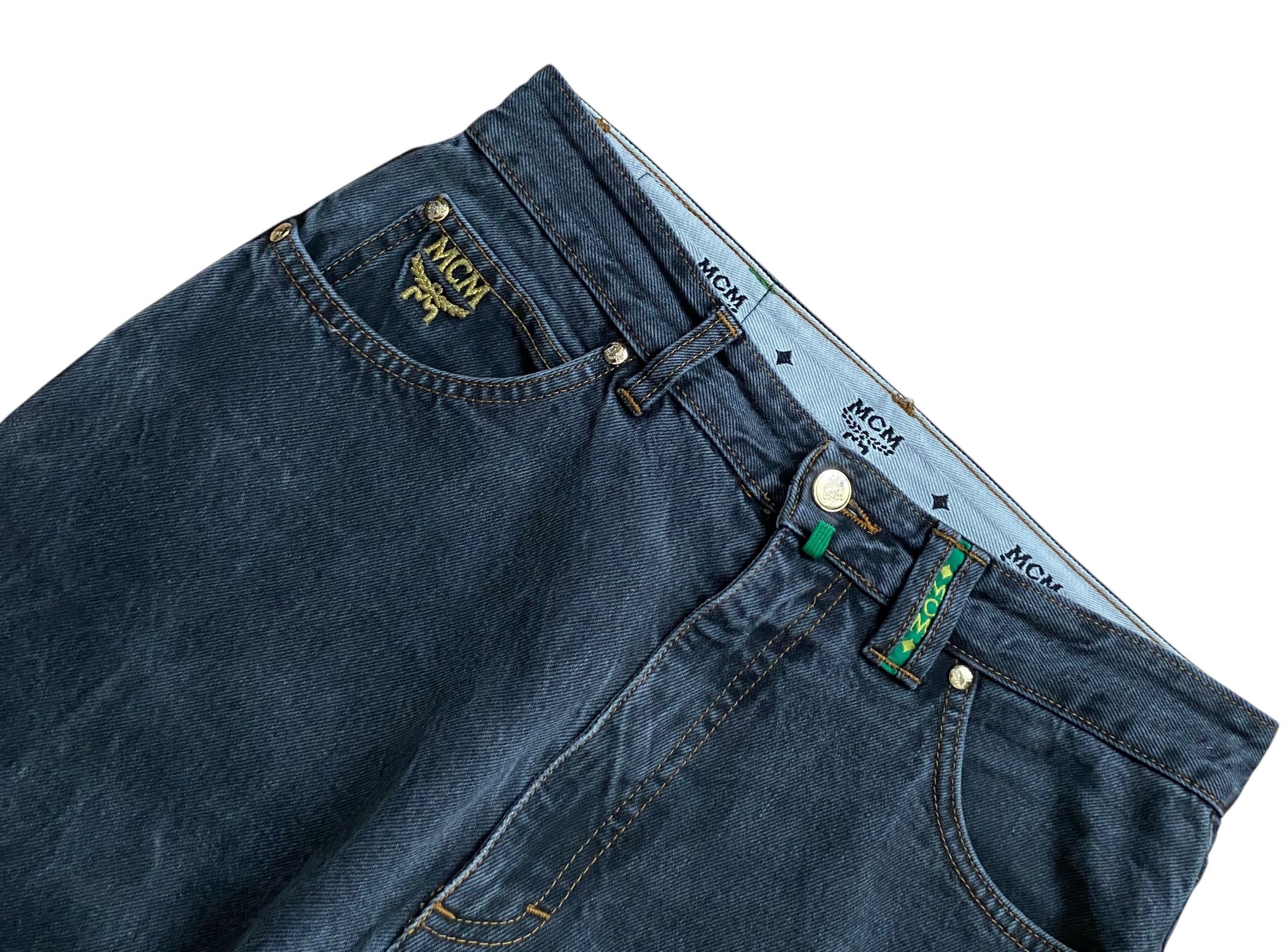 Designer × MCM × Vintage MCM vintage straight jeans Size US 32 / EU 48 - 2 Thumbnail
