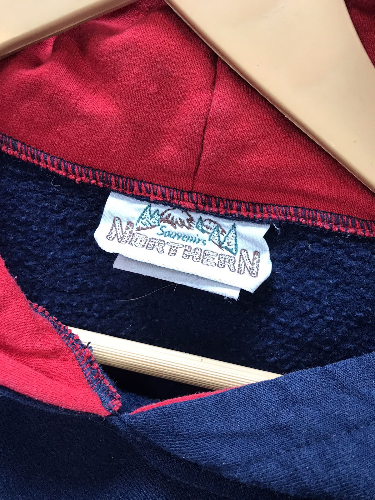 Designer × Polo Ralph Lauren × Vintage Vintage northern SpellOut hoodie Size US M / EU 48-50 / 2 - 7 Thumbnail