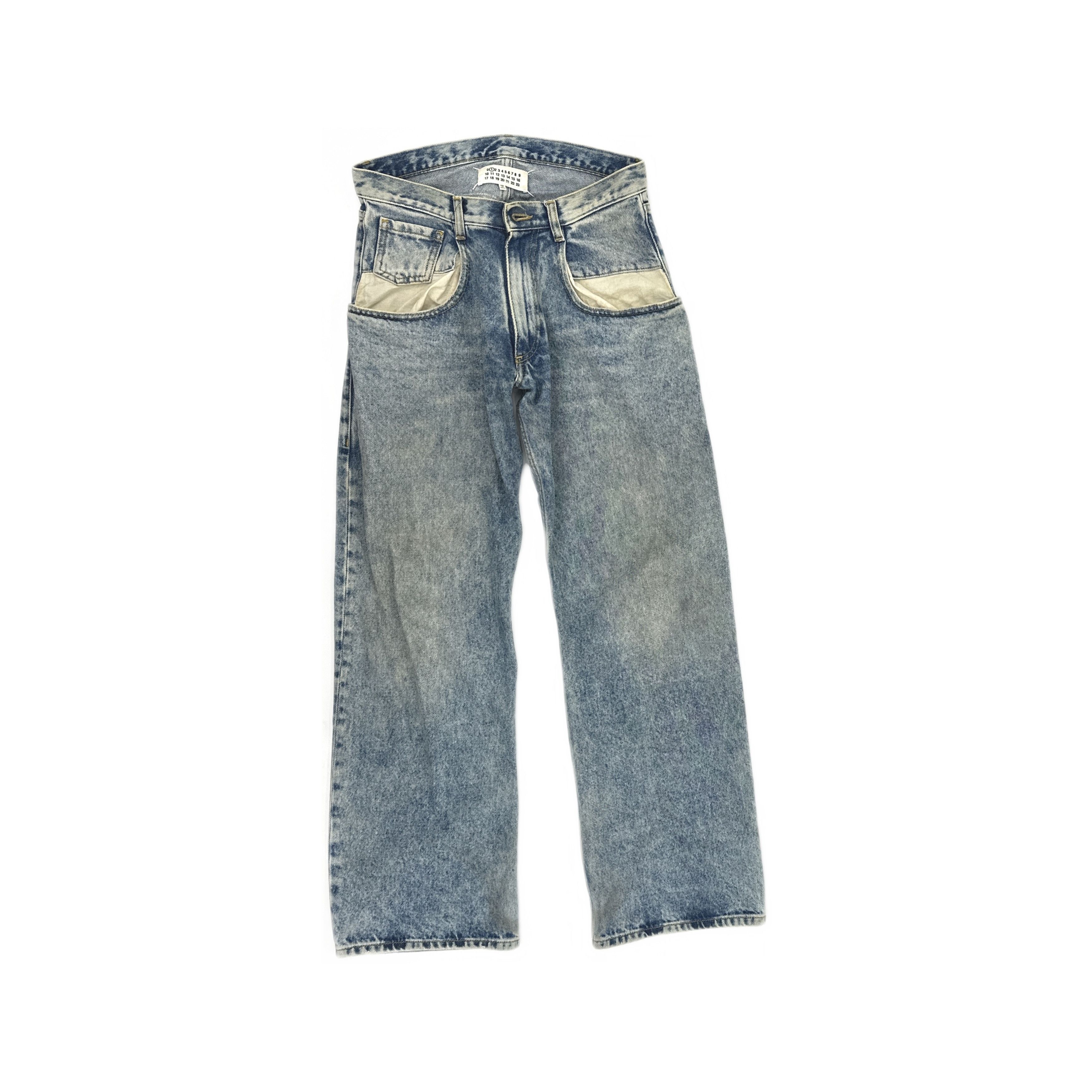 Maison Margiela Maison Margiela Washed Denim Jeans Size 36 Size 25" / US 0 / IT 36 - 1 Thumbnail