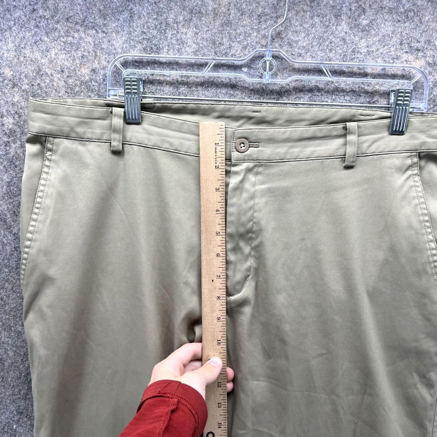 Nike Nike Pants Men 36x34 Khaki Chino Flat Front Athletic Golf Vintage No Size US 36 / EU 52 - 7 Thumbnail