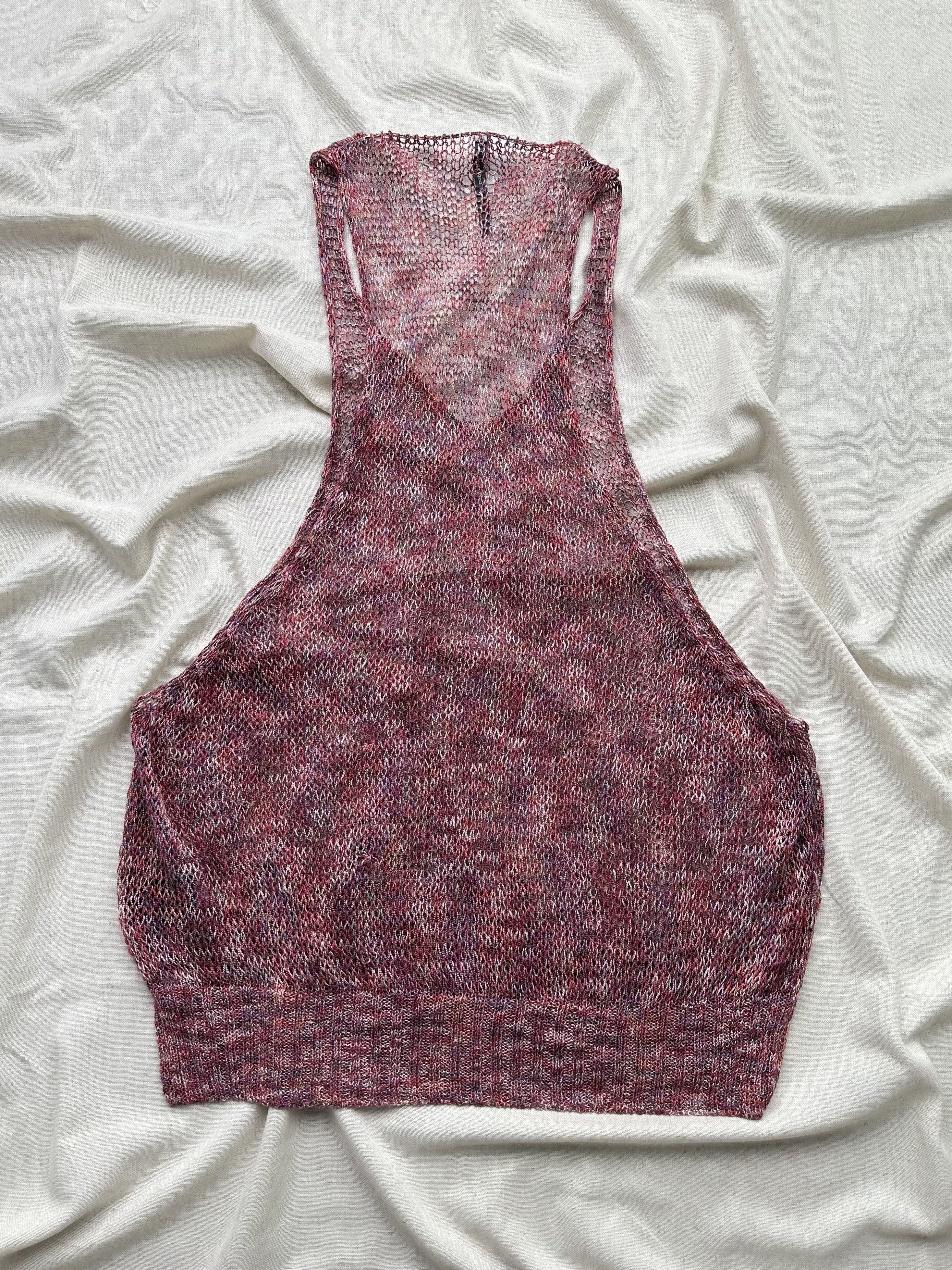 Cop Copine Cop Copine Knit Mesh Tank Top Size M / US 6-8 / IT 42-44 - 10 Thumbnail