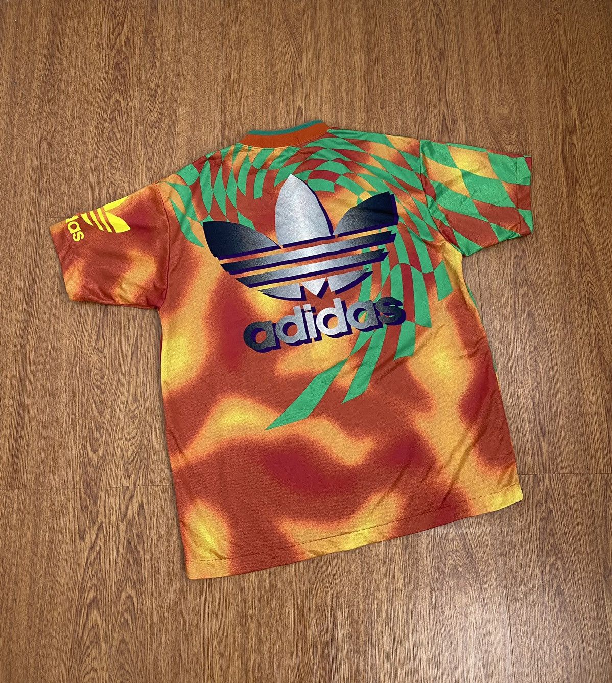Adidas Vintage adidas jersey Size US L / EU 52-54 / 3 - 2 Thumbnail