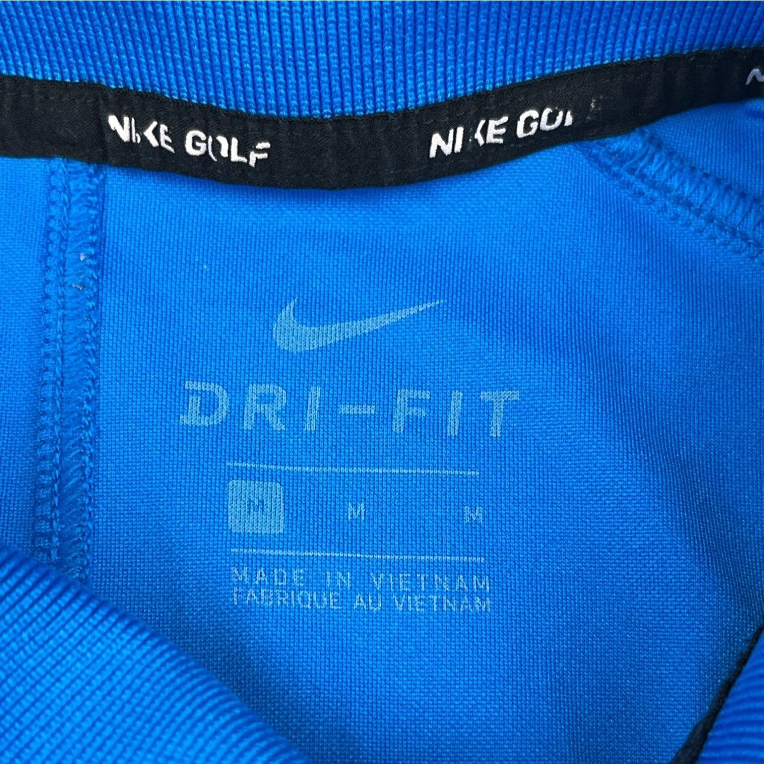 Nike Nike Golf Dri-Fit Men's Blue Golf Shirt/Polo Sz M SKU 4263 Size US M / EU 48-50 / 2 - 5 Thumbnail