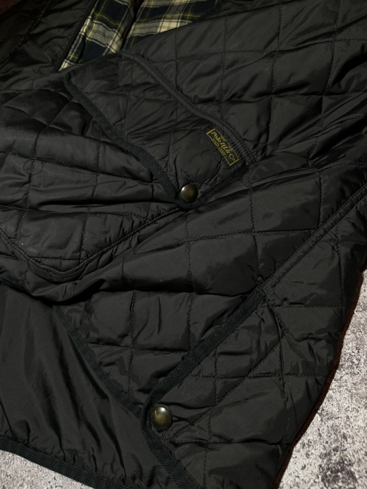 Polo Ralph Lauren × Ralph Lauren × Vintage Polo Ralph Lauren Vntg Jacket Quilted Hunting Shooting Coat Size US XXL / EU 58 / 5 - 19 Thumbnail
