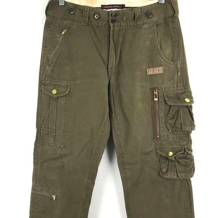 Japanese Brand (SY0171) NEUTRAL INFINITY 6 POCKETS HUNTING CARGO PANTS Size US 32 / EU 48 - 3 Thumbnail