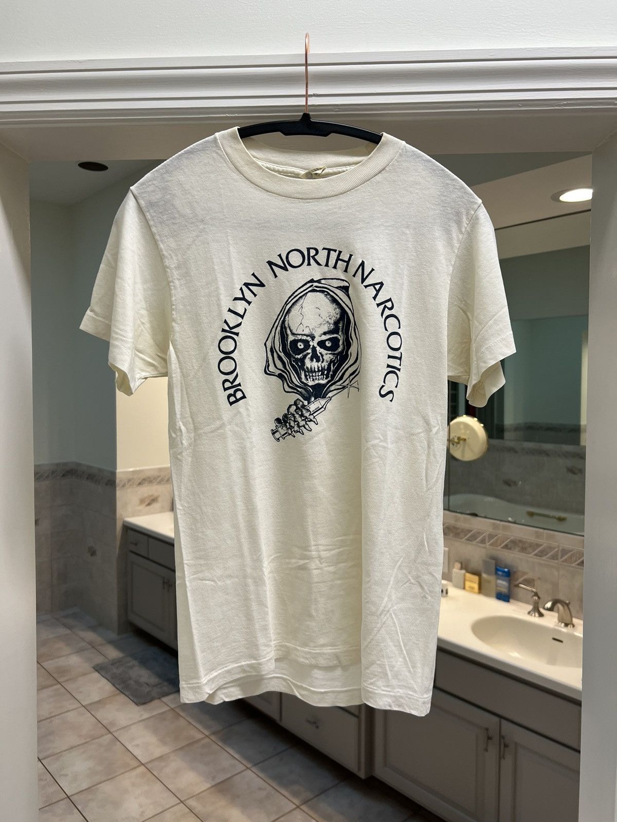 Vintage NYPD baby tee