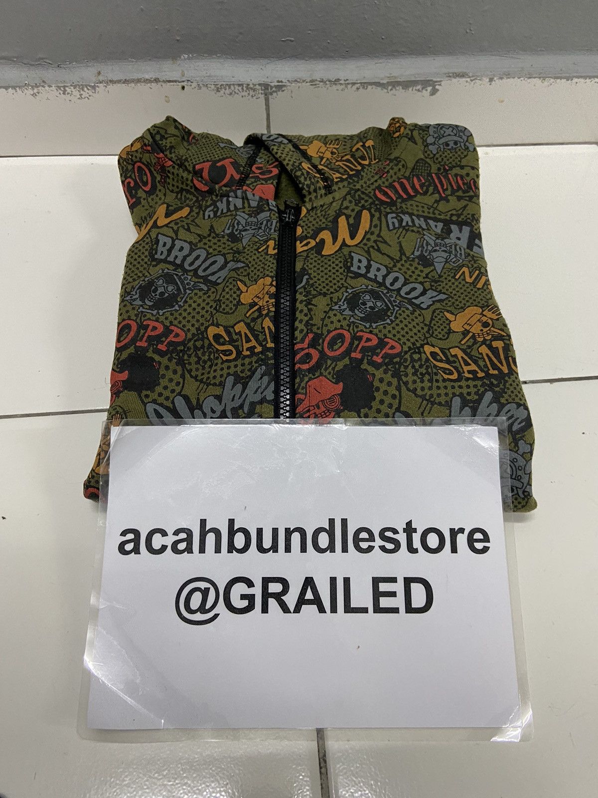 One Piece ONE PIECE FULL PRINT ZIPPER HOODIE Size US S / EU 44-46 / 1 - 14 Thumbnail