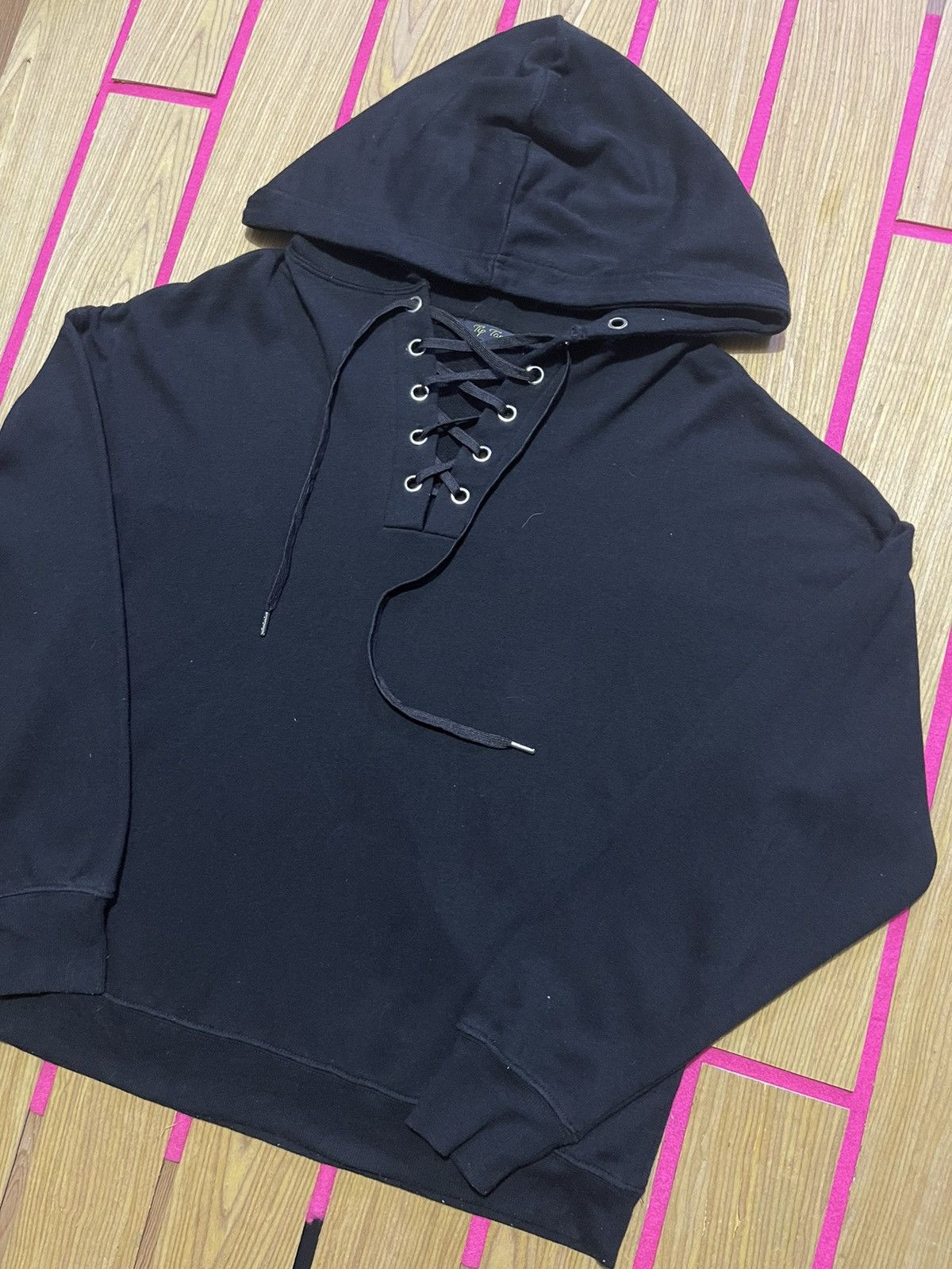 Le Grande Bleu (L.G.B.) Y2K HOODIES with rope motif on the neck Size US L / EU 52-54 / 3 - 2 Thumbnail