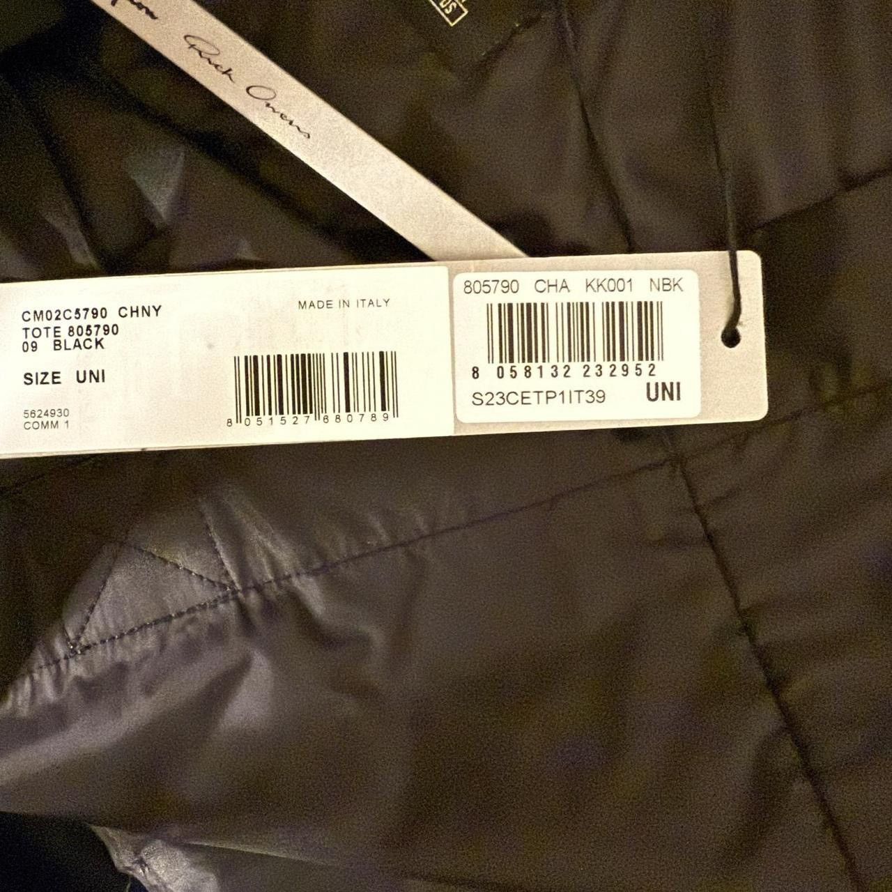 Champion × Rick Owens Rick Owens x Champion Tote Bag Size ONE SIZE - 6 Thumbnail