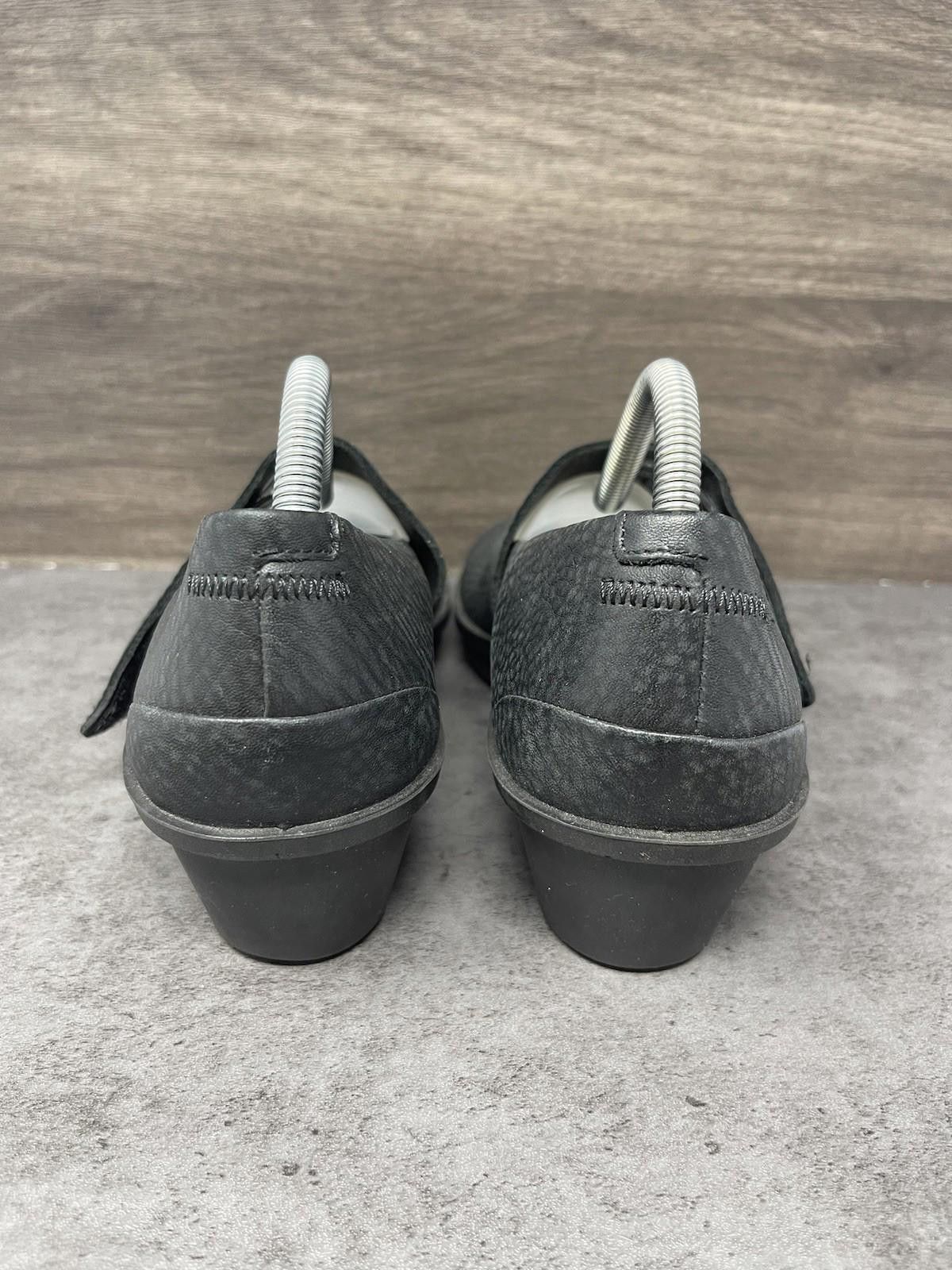 Ecco ECCO Shoes Womens Size 9 (40) Skyler Mary Jane Wedges Black Size US 9 / IT 39 - 6 Thumbnail