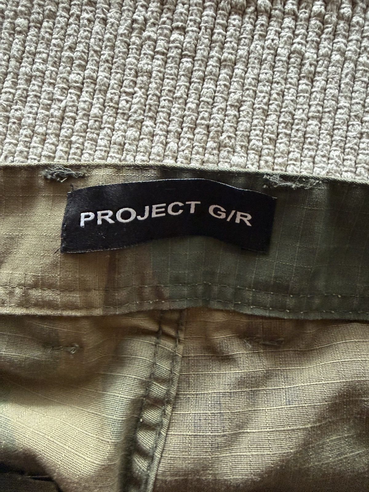 PROJECT G/R PROJECT G/R WASHED CARGO PANTS Size US 34 / EU 50 - 9 Thumbnail