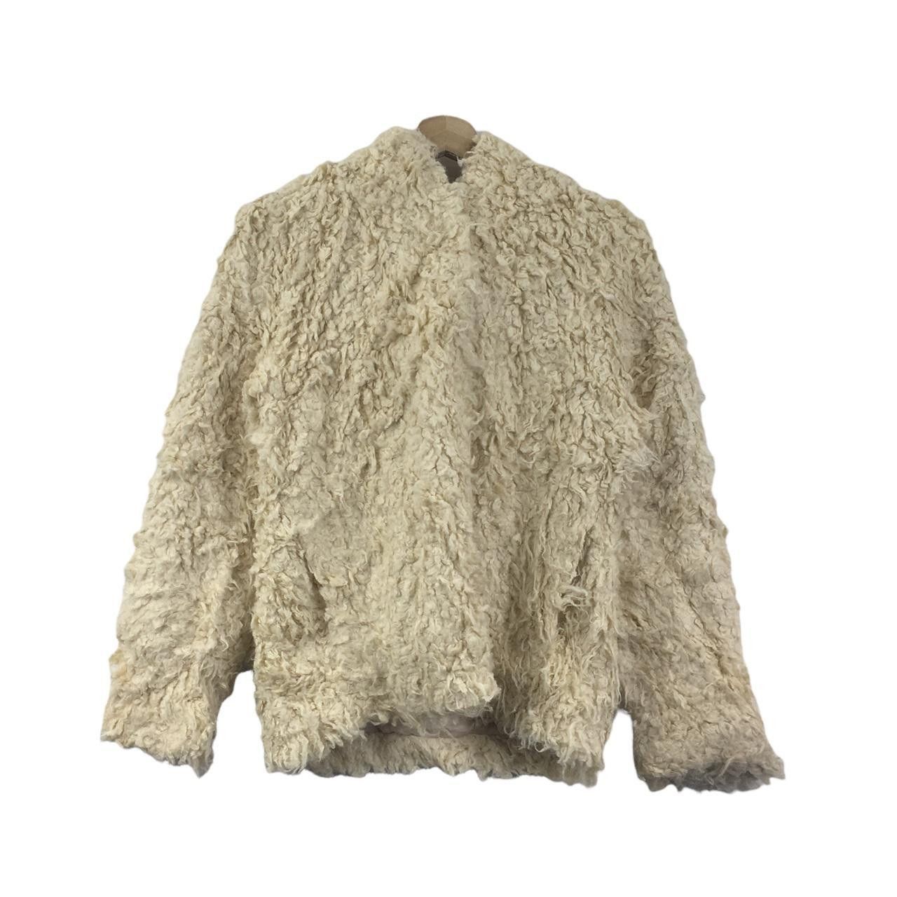 Vintage Vtg RAY BEAMS PLUS Japan Designer Sherpa Fleece Hoodie r Size S / US 4 / IT 40 - 1 Thumbnail