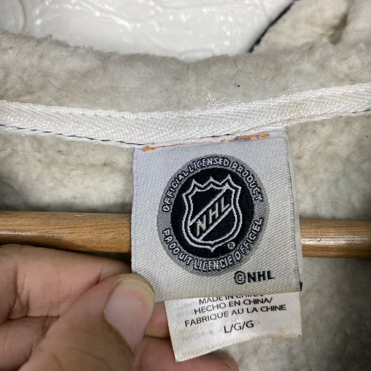NHL 📌Vintage Zipper Bomber Jacket NHL Red Wings Big Logo Size US L / EU 52-54 / 3 - 20 Thumbnail
