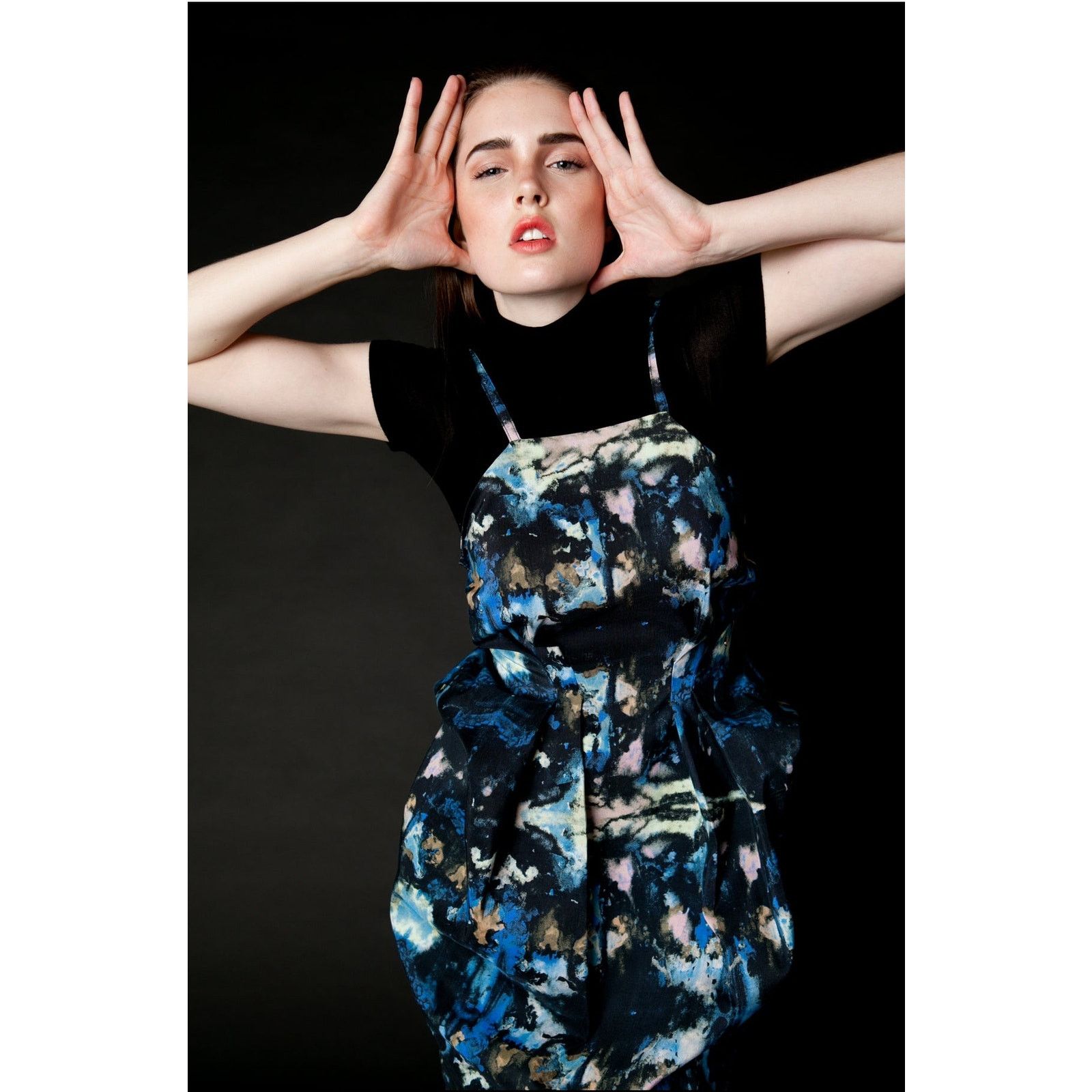 Handmade Handmade CAYCEE BLACK designer backless dress size 4 Size S / US 4 / IT 40 - 2 Thumbnail
