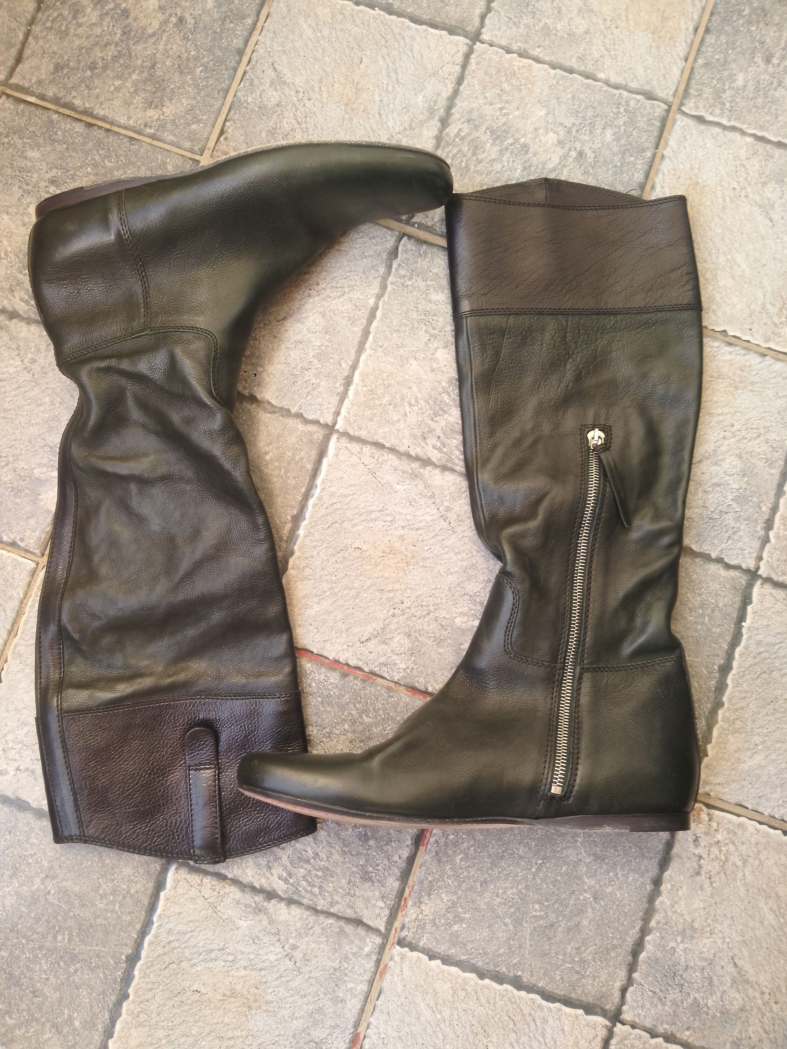 Miu Miu Miu Miu leather riding boots Size US 9.5 / IT 39.5 - 2 Thumbnail