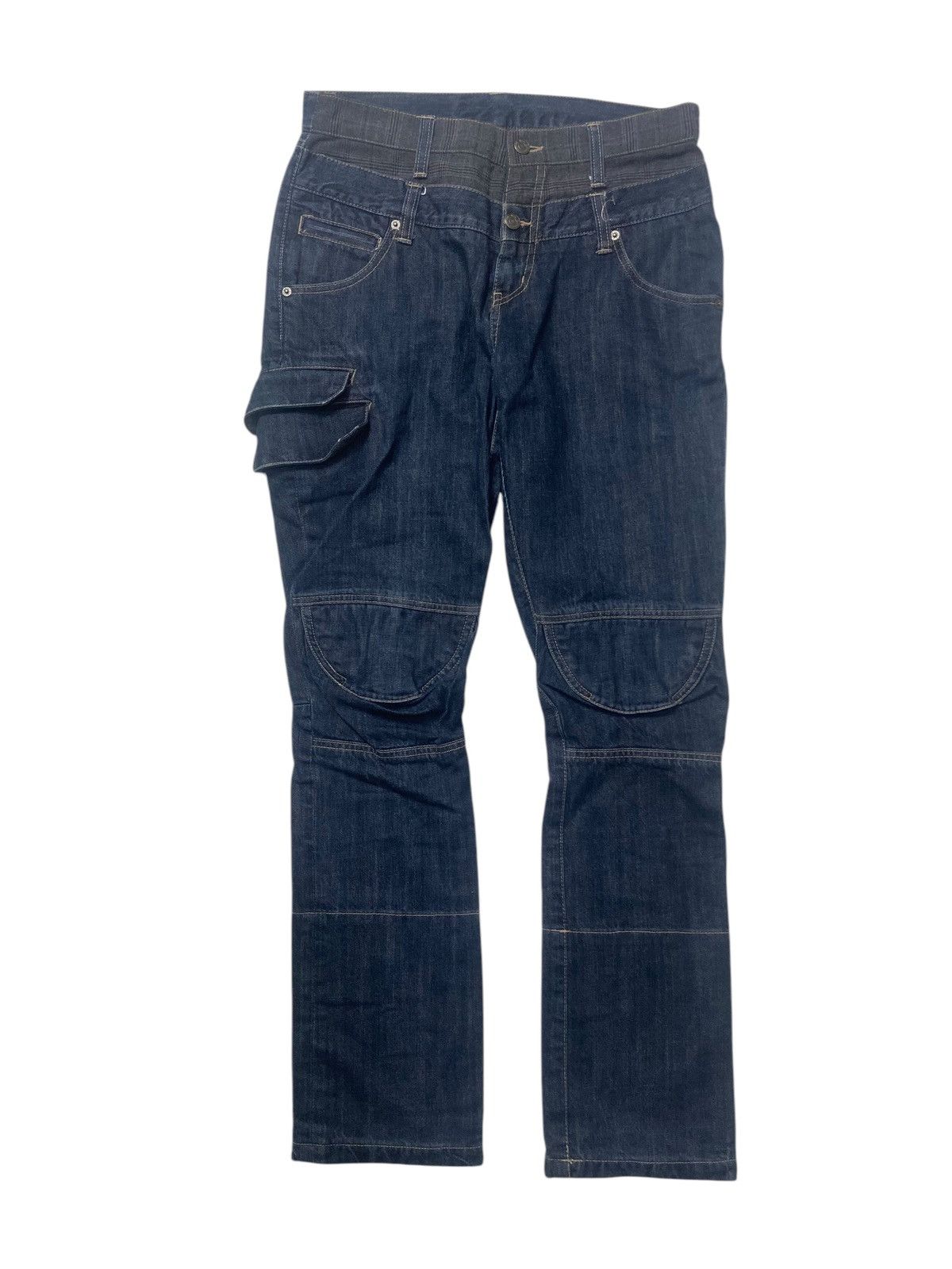 2000s PPFM Double Waist Mulipocket Bondage Jean