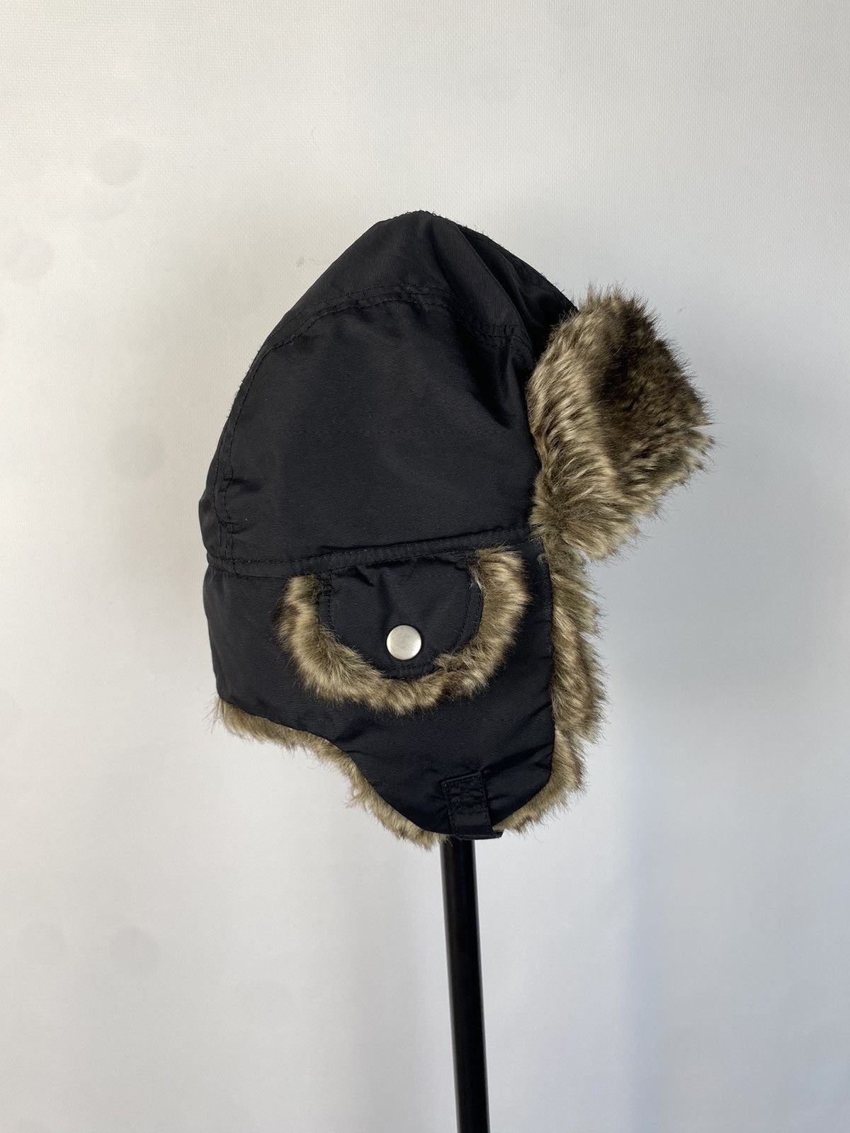 Japanese Brand × Vintage Y2K Vintage Avant Garde Hat Ushanka Fur Streetwear Style Alt Size ONE SIZE - 3 Thumbnail