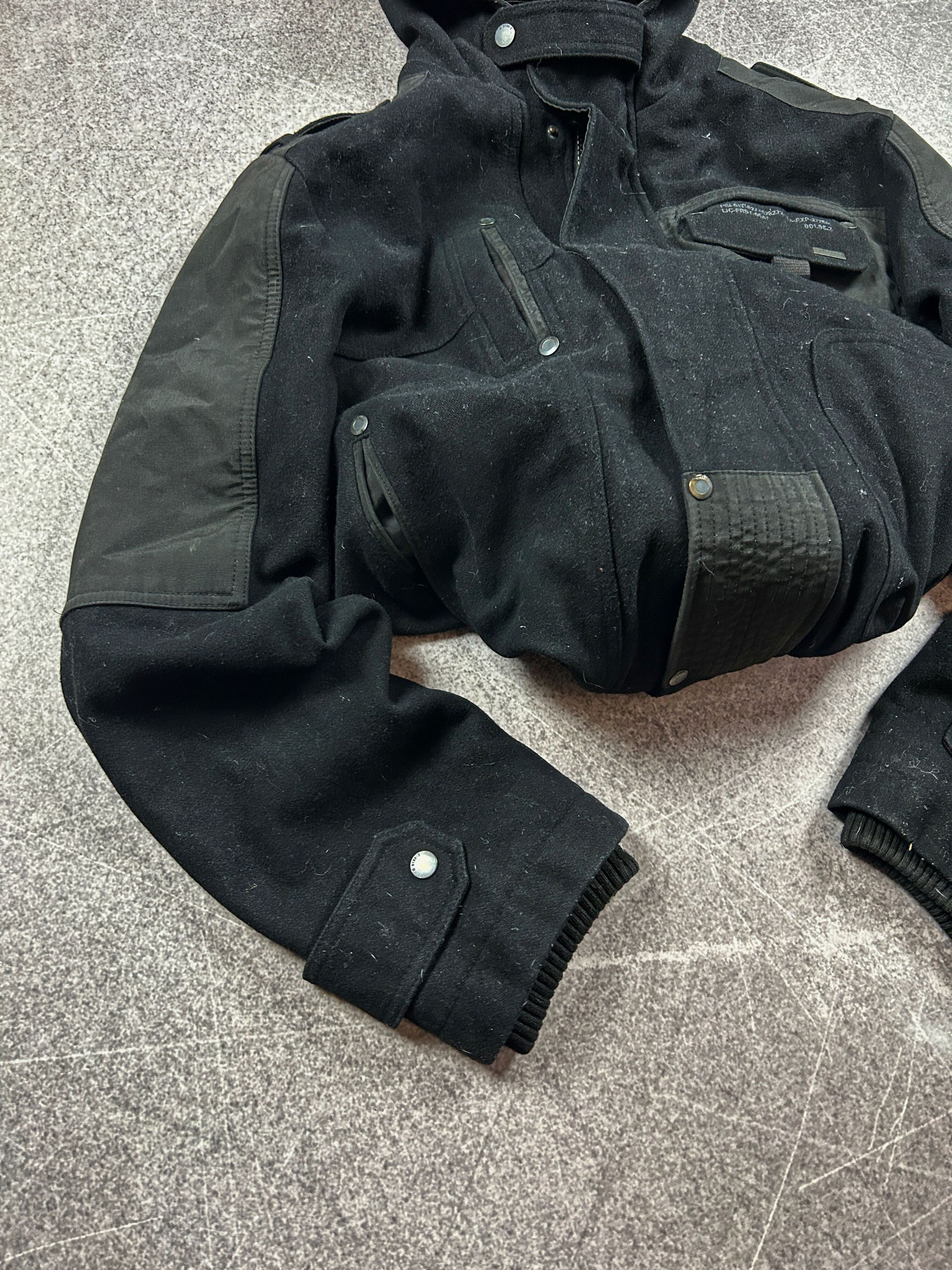 Vintage Techwear Jacket Black Multi Pocket Utility Cyber Y2K Core Size US M / EU 48-50 / 2 - 2 Thumbnail