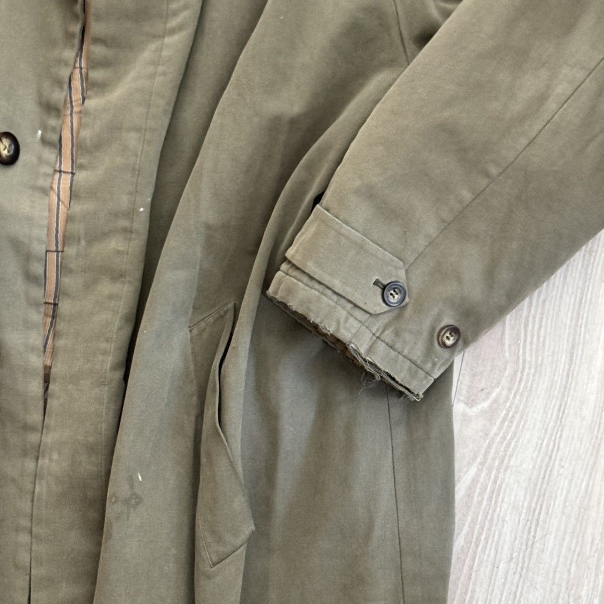 Emporio Armani Emporio Armani Trench Coat Size US L / EU 52-54 / 3 - 3 Thumbnail