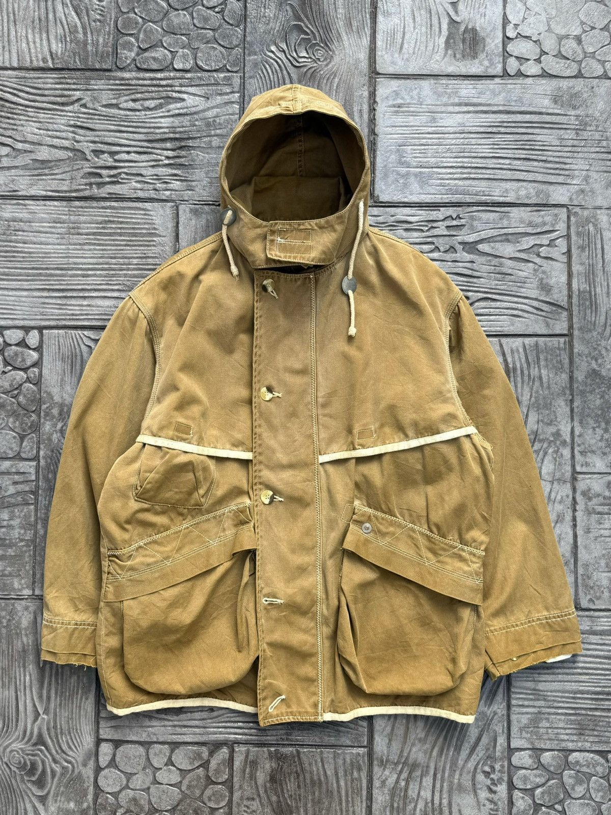 Stussy Vintage RARE Neo Blood x Stussy "King Size" Baggy HipHop Size US XL / EU 56 / 4 - 2 Thumbnail