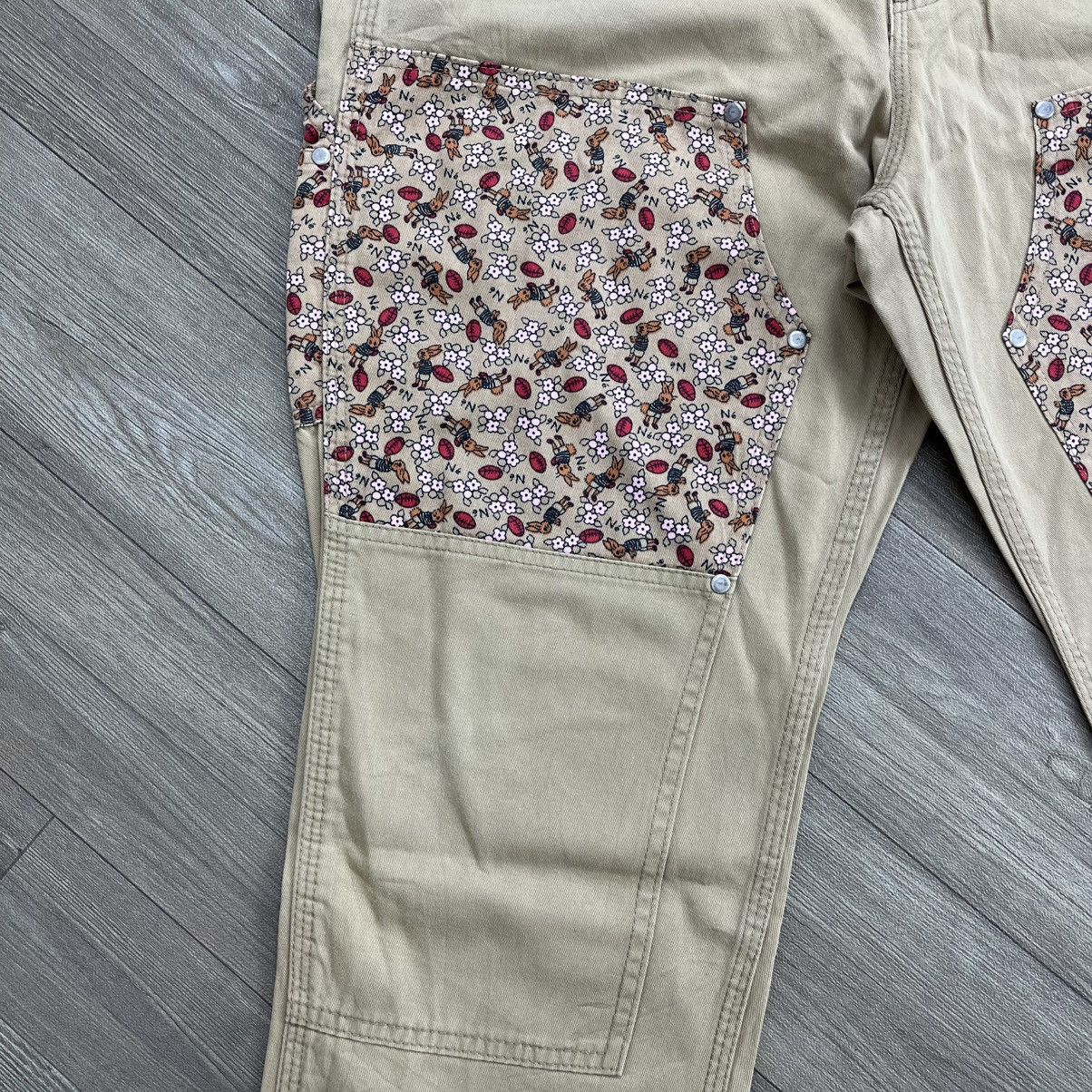 Ne-Net 2000s Ne-net Issey Miyake Carpenter Double Knee Pants Size US 30 / EU 46 - 11 Thumbnail
