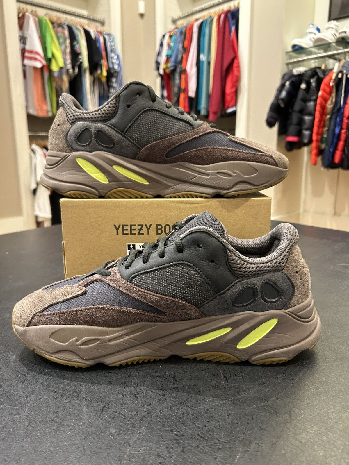 Adidas Adidas Yeezy Boost 750 ‘Mauve’ Size US 12 / EU 45 - 2 Thumbnail