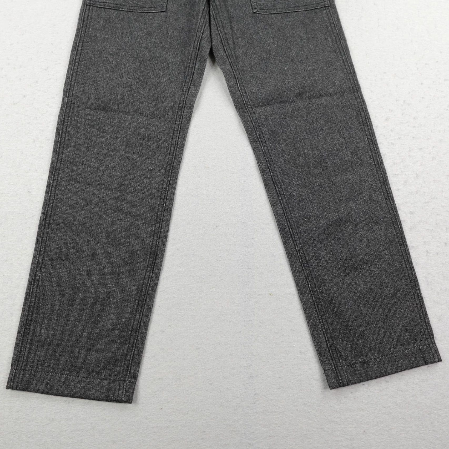 Levi's Levi's Pants Mens 30x32 Gray True Utility Herringbone Carpenter Button Fly Trousers NEW Mens Size US 30 / EU 46 - 3 Thumbnail