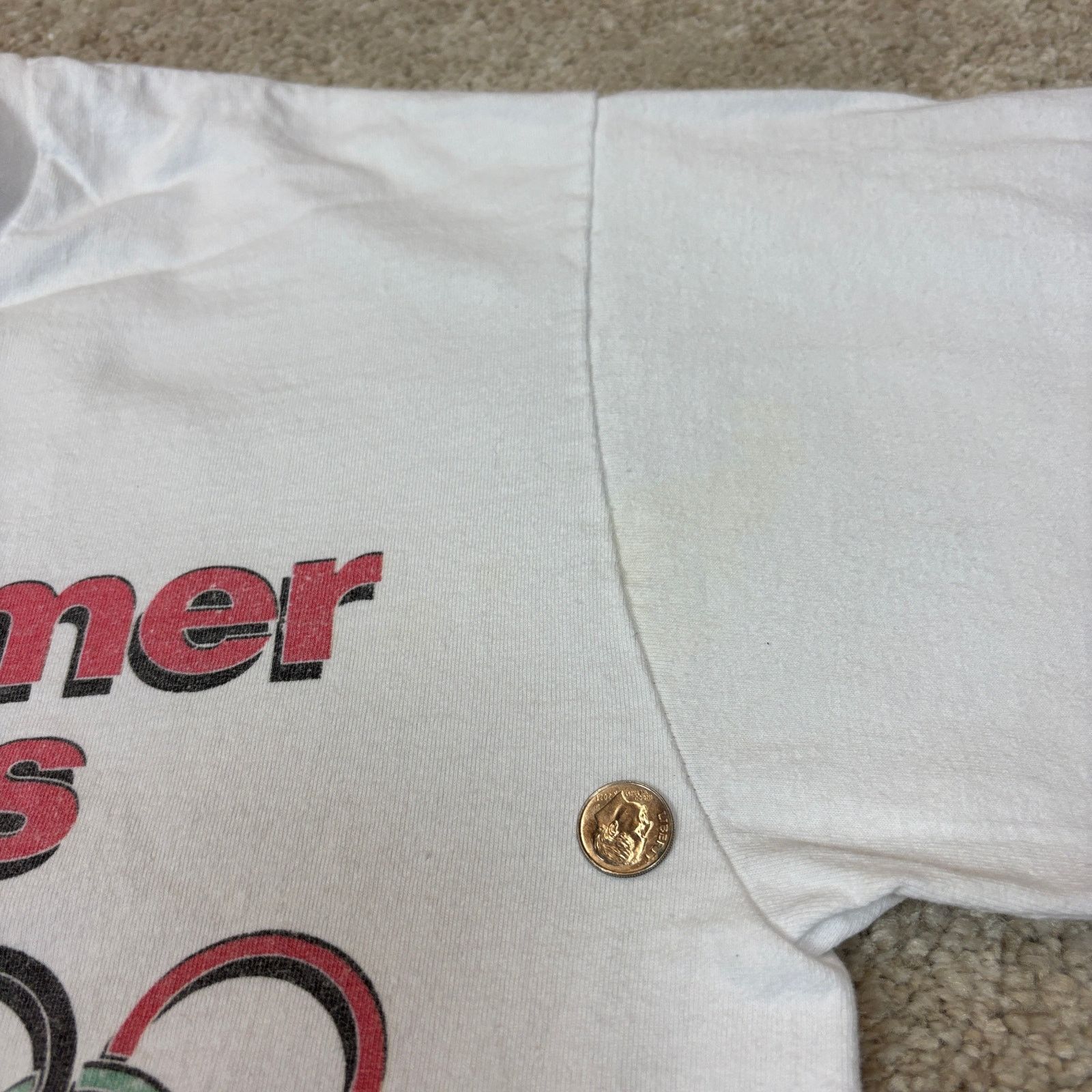 Other Do Not Disturb 1968 Summer Olympics Rap Shirt Men's L Retro Size US L / EU 52-54 / 3 - 7 Thumbnail