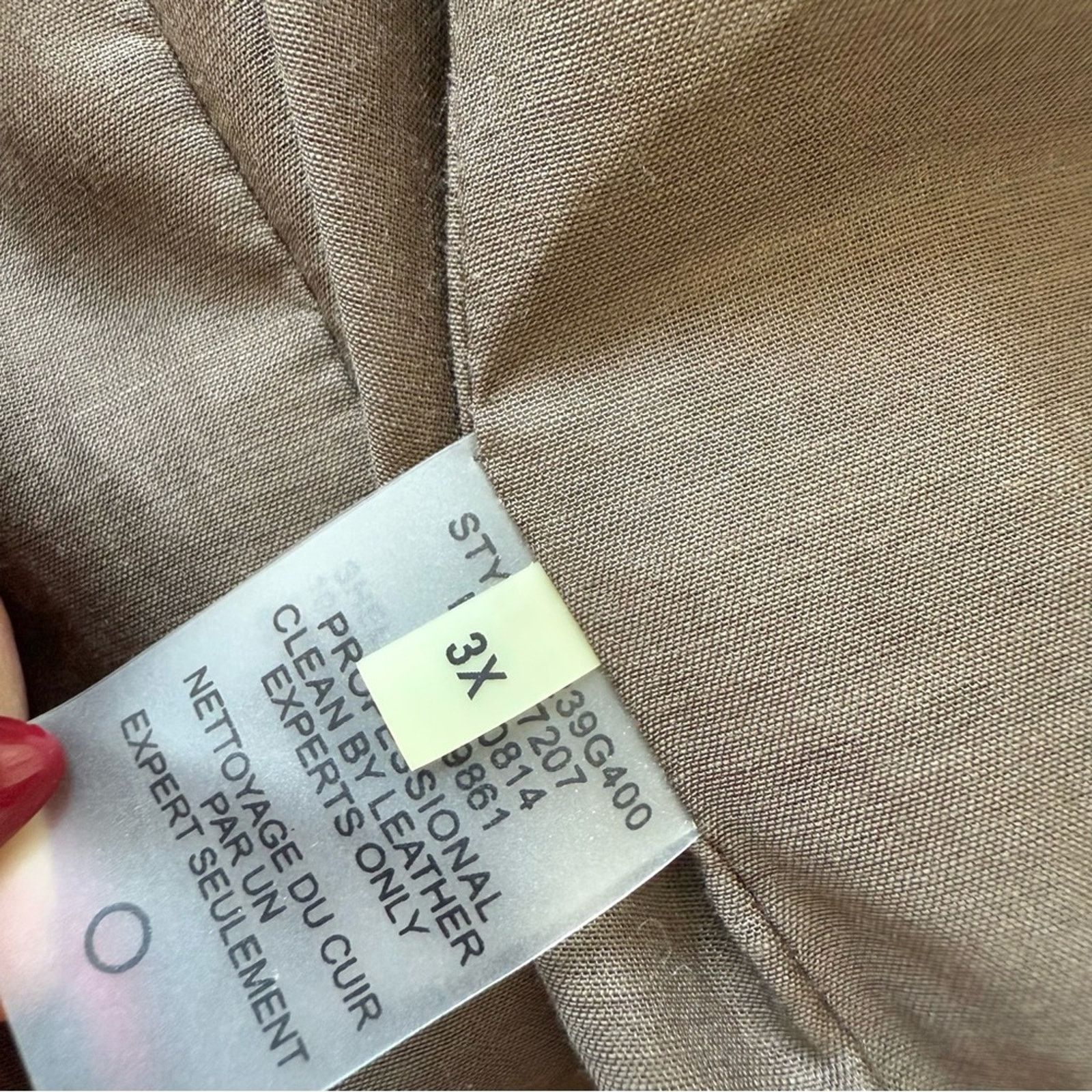 Elie Tahari Elie Tahari women leather coat size 3X Retail 1950$ Size 4XL / US 24-26 - 8 Thumbnail