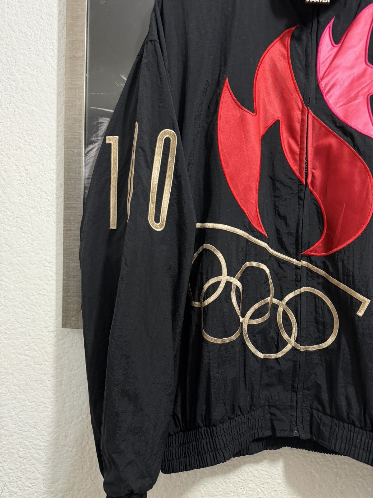 Starter OLYMPIC GAMES ATLANTA 1996 TRACK JACKET Size US L / EU 52-54 / 3 - 3 Thumbnail
