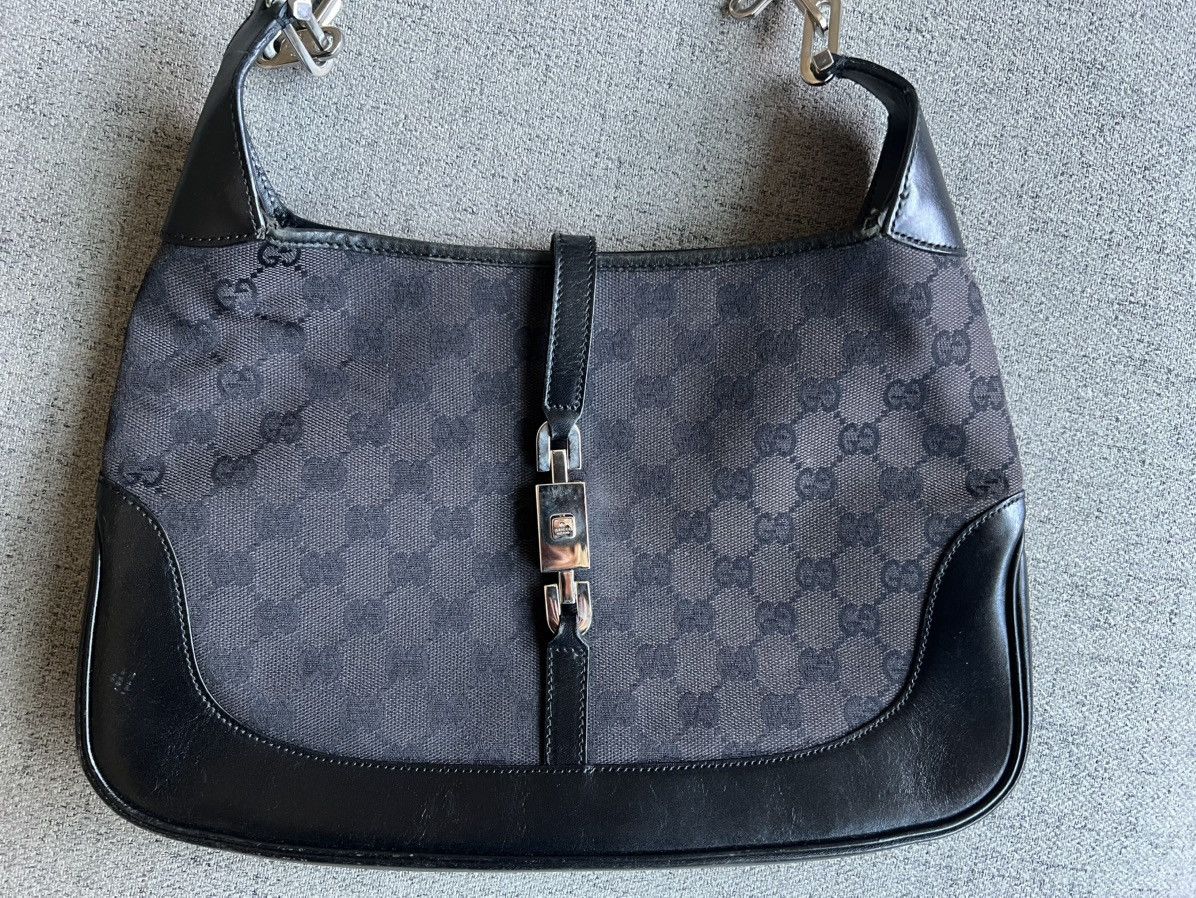 Gucci Gucci Jackie monogram with chain strap Size ONE SIZE - 2 Thumbnail