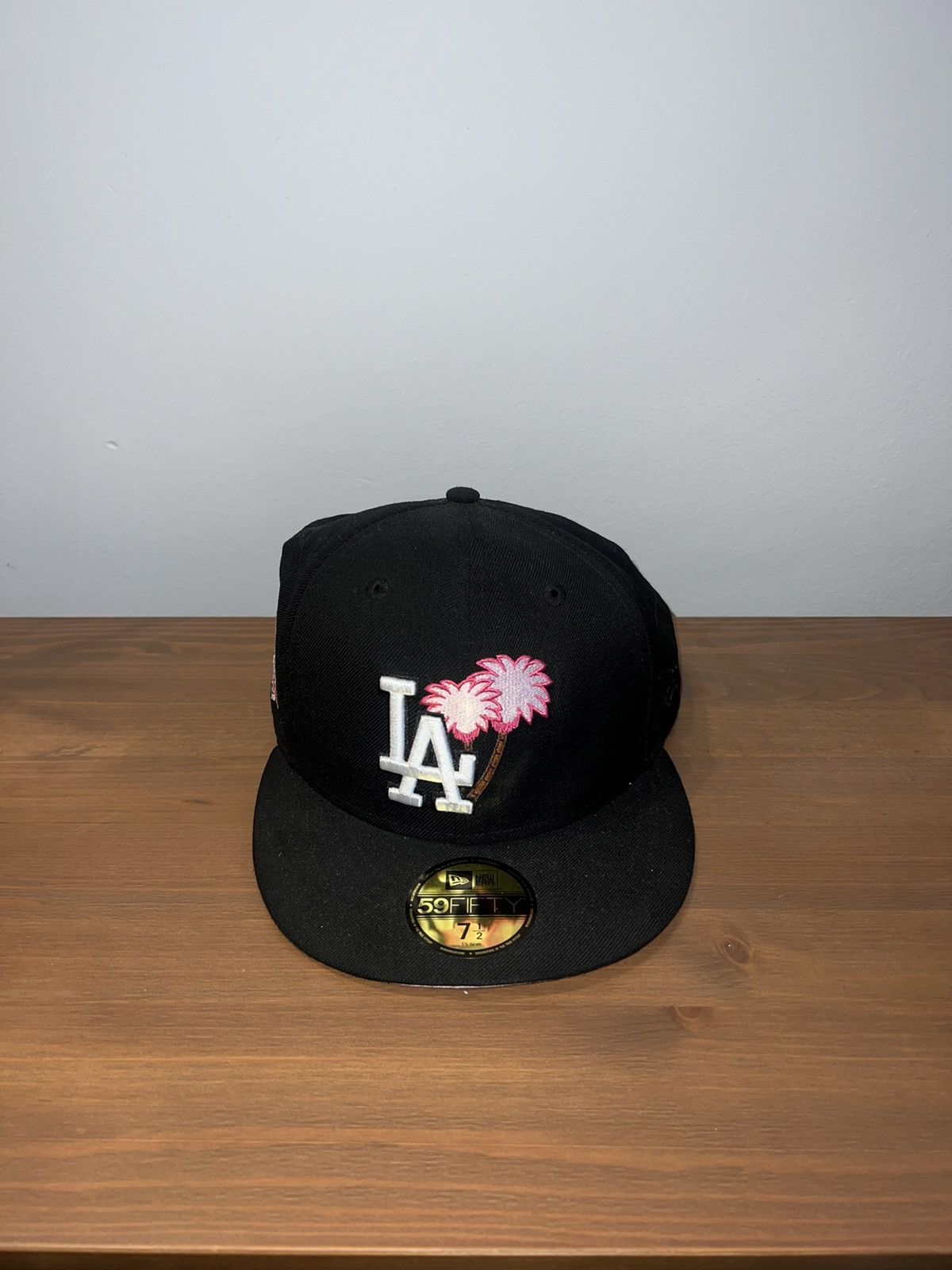 La Dodgers × New Era Black Pink Palm Tree Fitted Cap 7 1/2 | Grailed