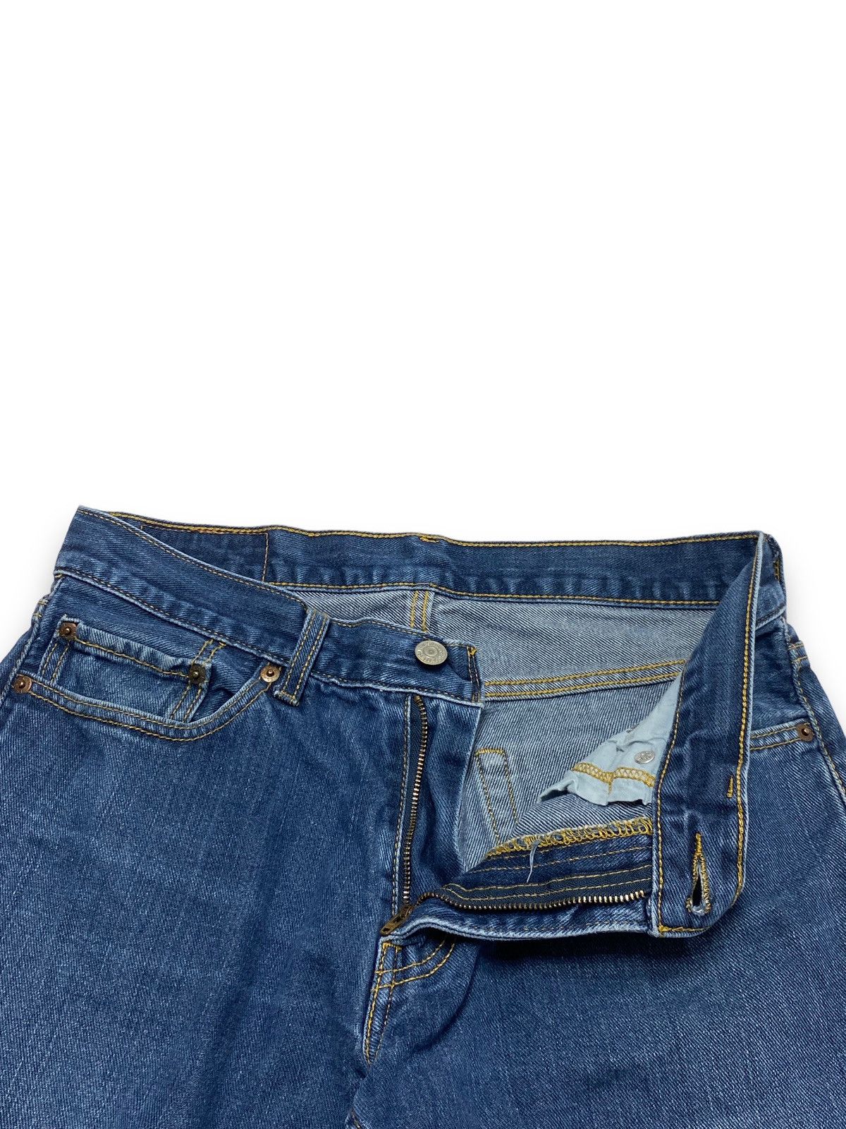 Jean Vintage LEVI'S Denim Blue Jeans 514 Size US 32 / EU 48 - 7 Thumbnail